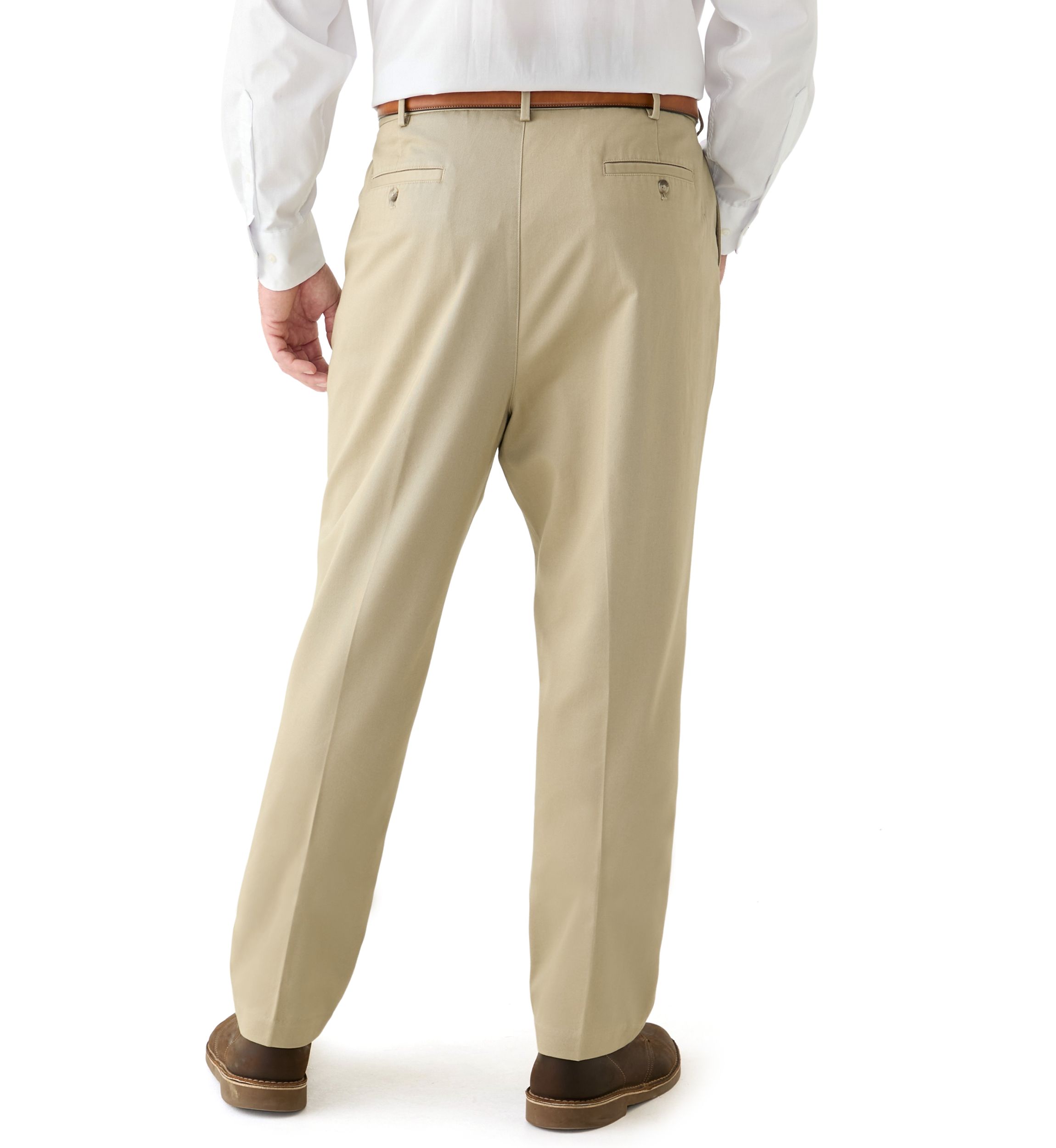 Big & Tall Straight Leg Flat Front Pants