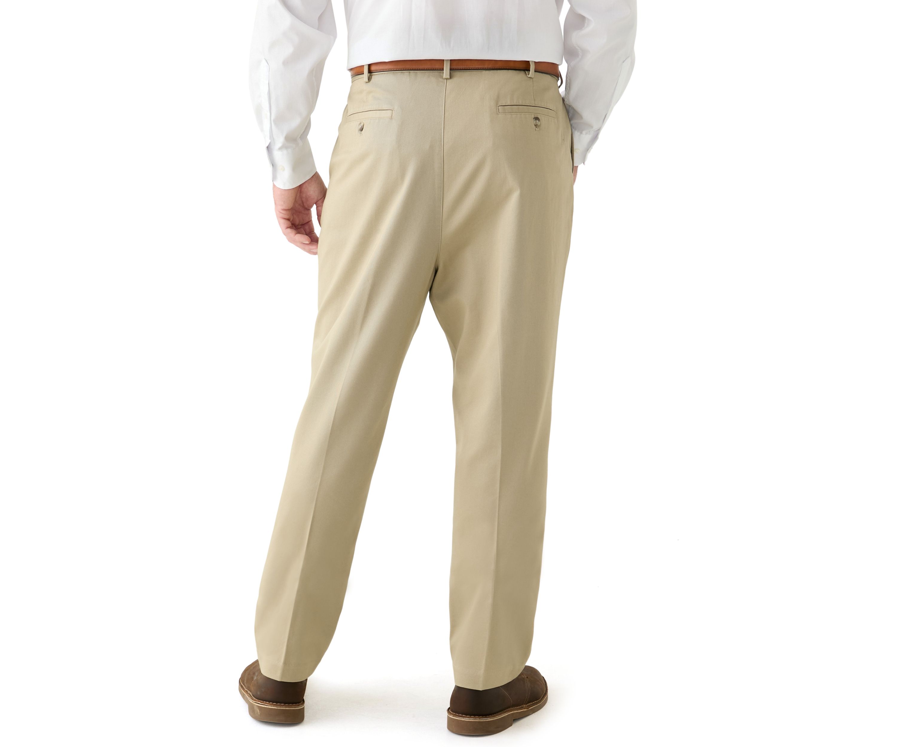 Big & Tall Straight Leg Flat Front Pants
