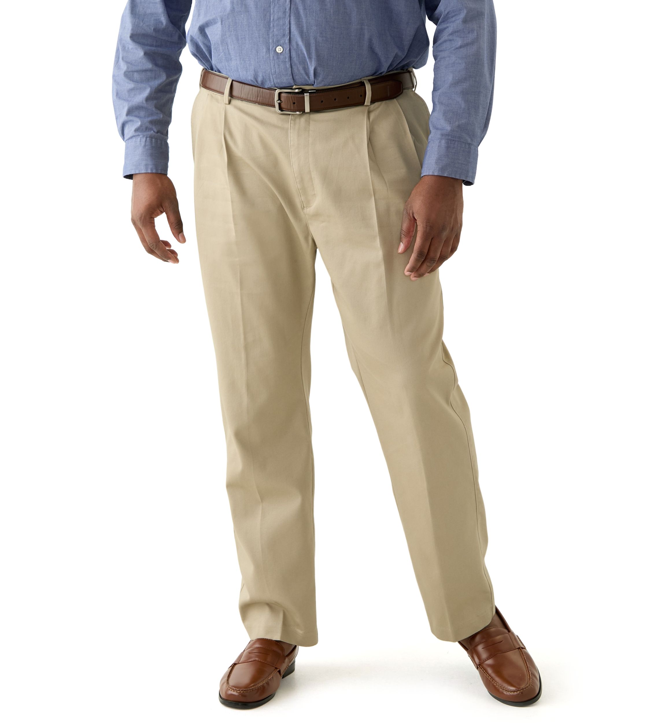 Big & Tall Pleated Pants