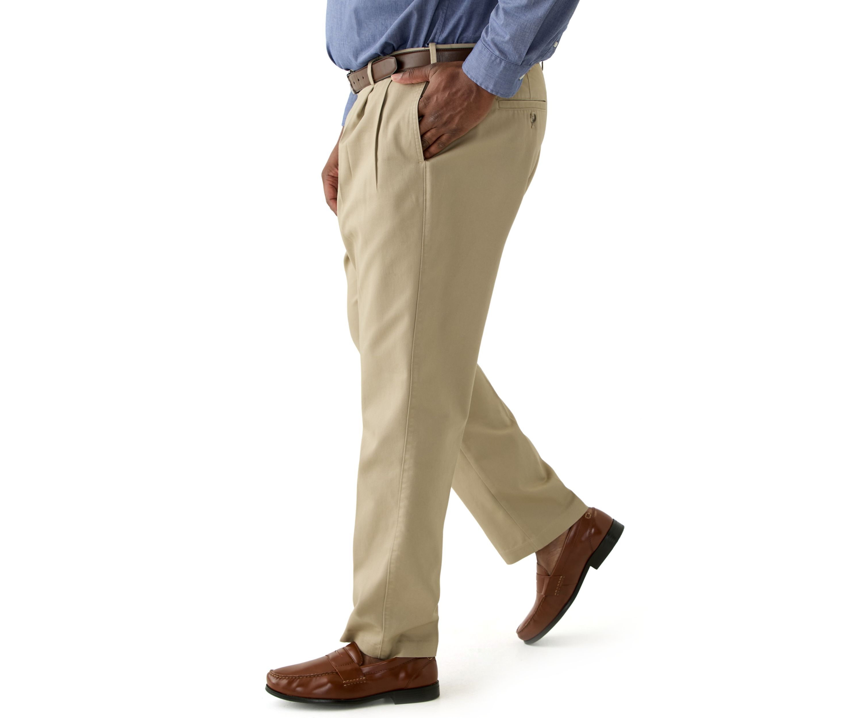Big & Tall Pleated Pants