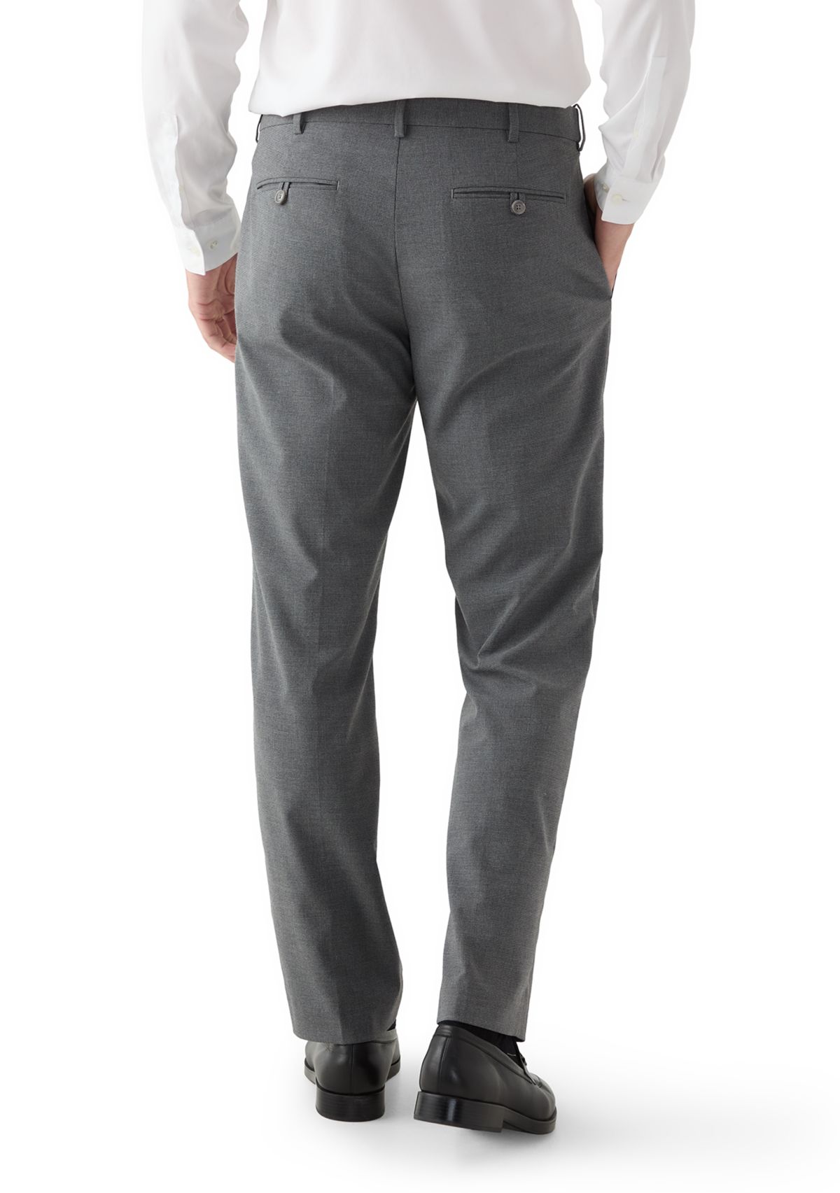 Mens Full Fashion Mini Houndstooth Pants