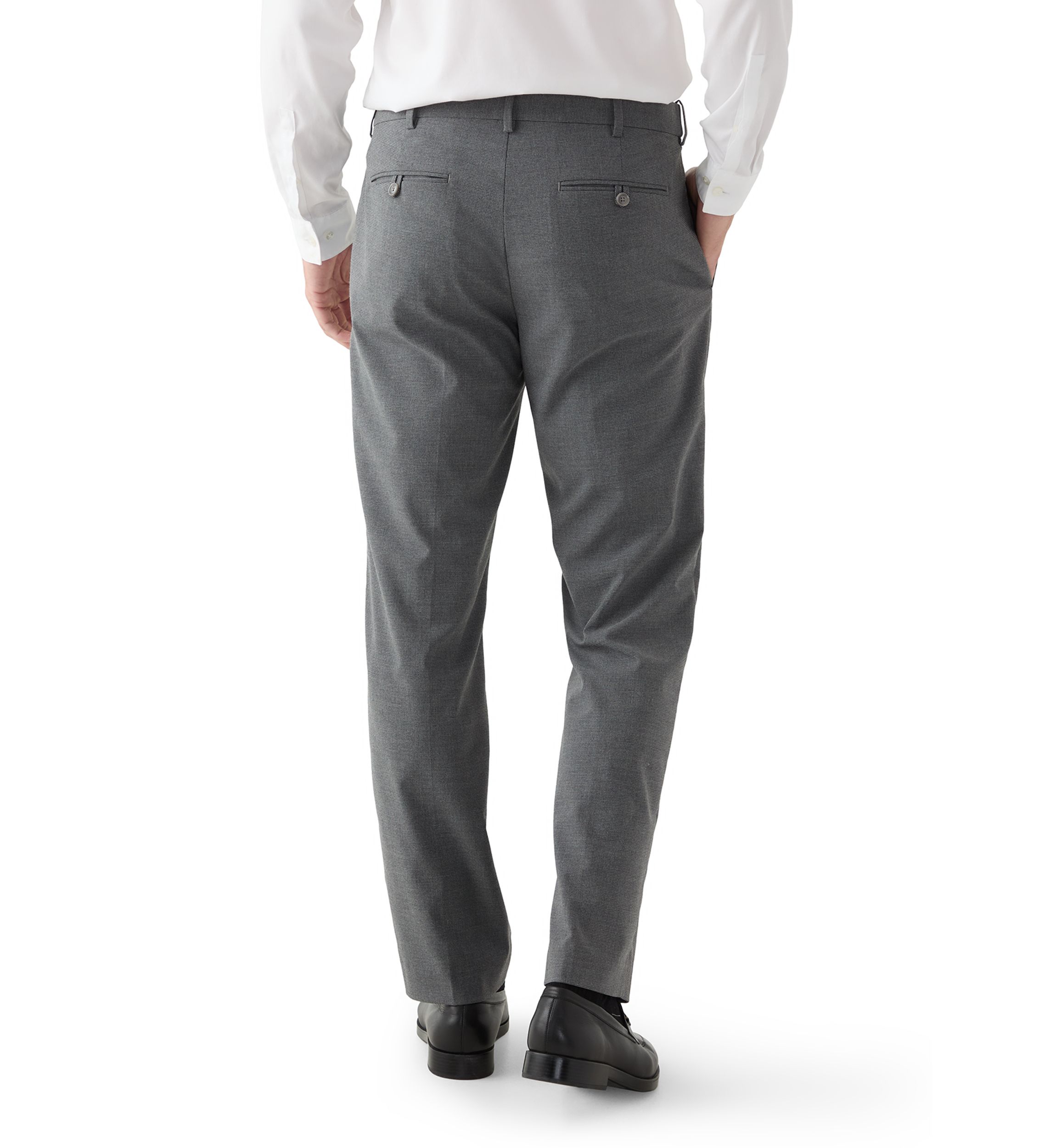 Mens Full Fashion Mini Houndstooth Pants