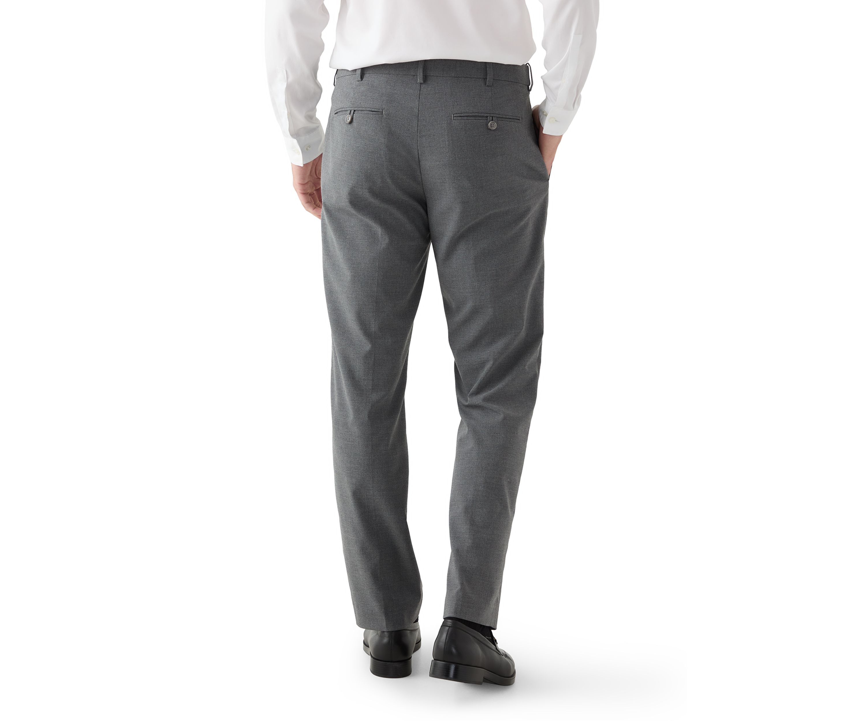 Mens Full Fashion Mini Houndstooth Pants