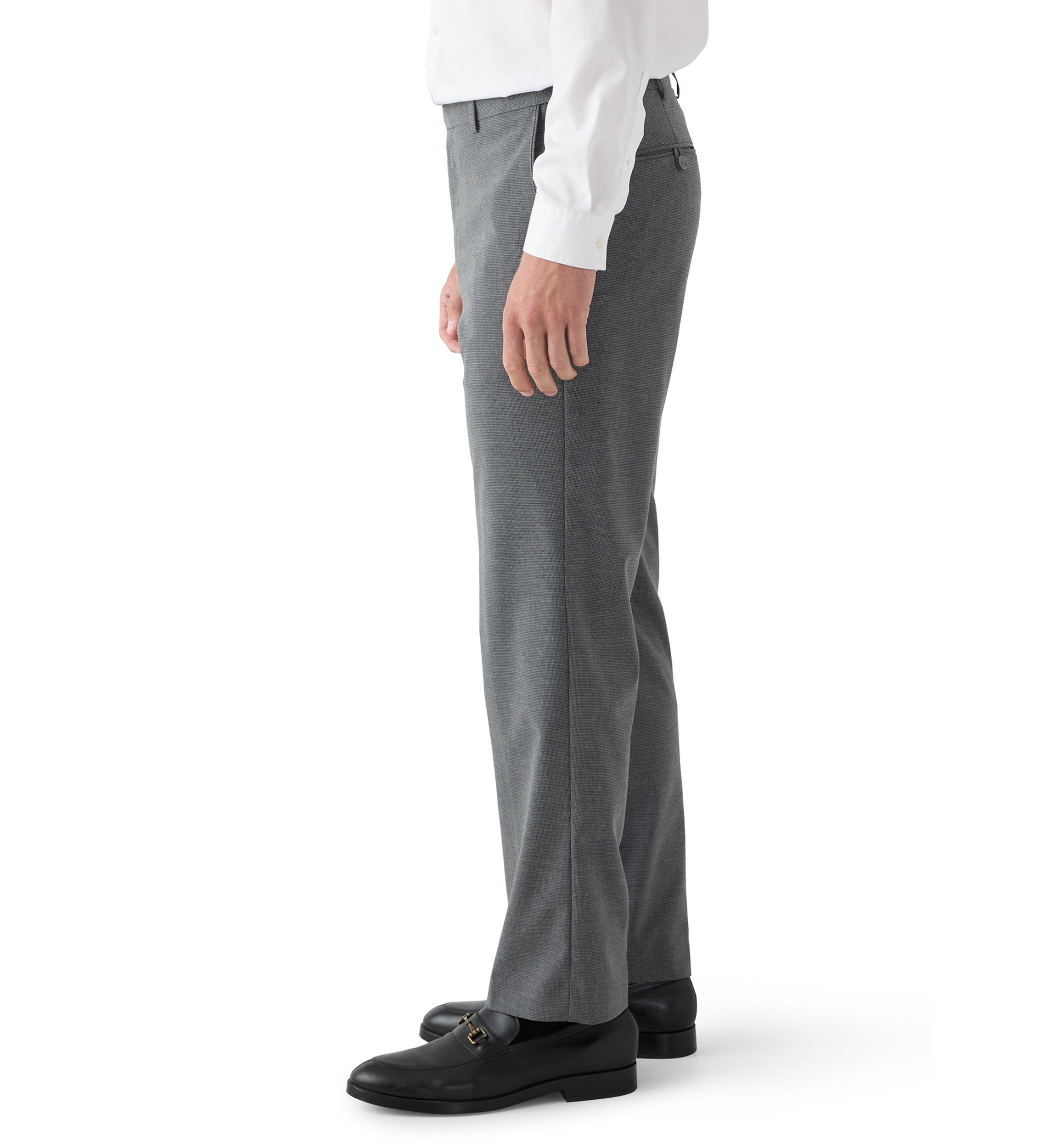 Mens Full Fashion Mini Houndstooth Pants