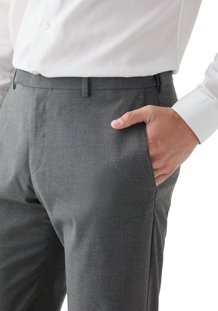 Mens Full Fashion Mini Houndstooth Pants
