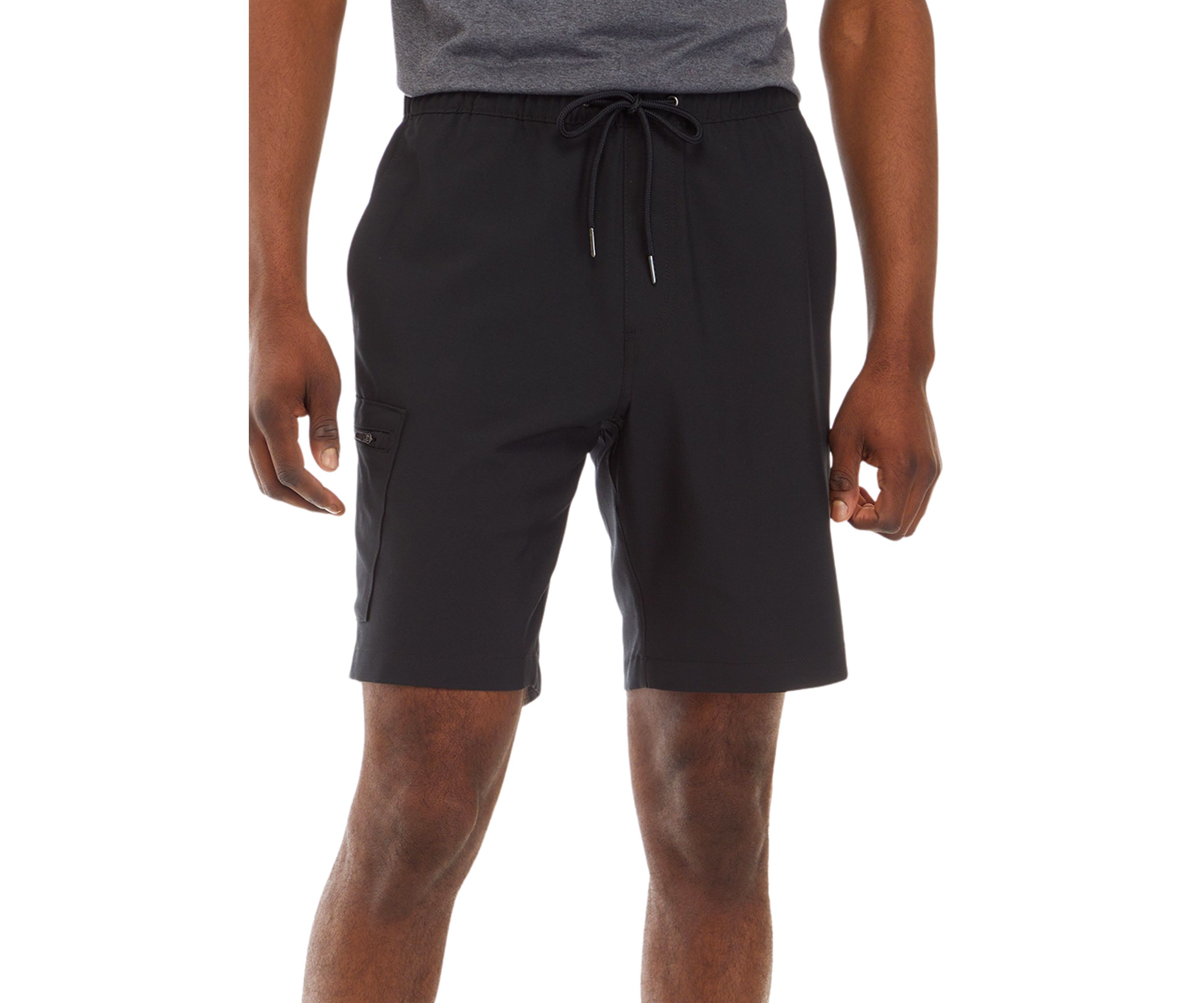 Mens Drawstring Cargo Shorts