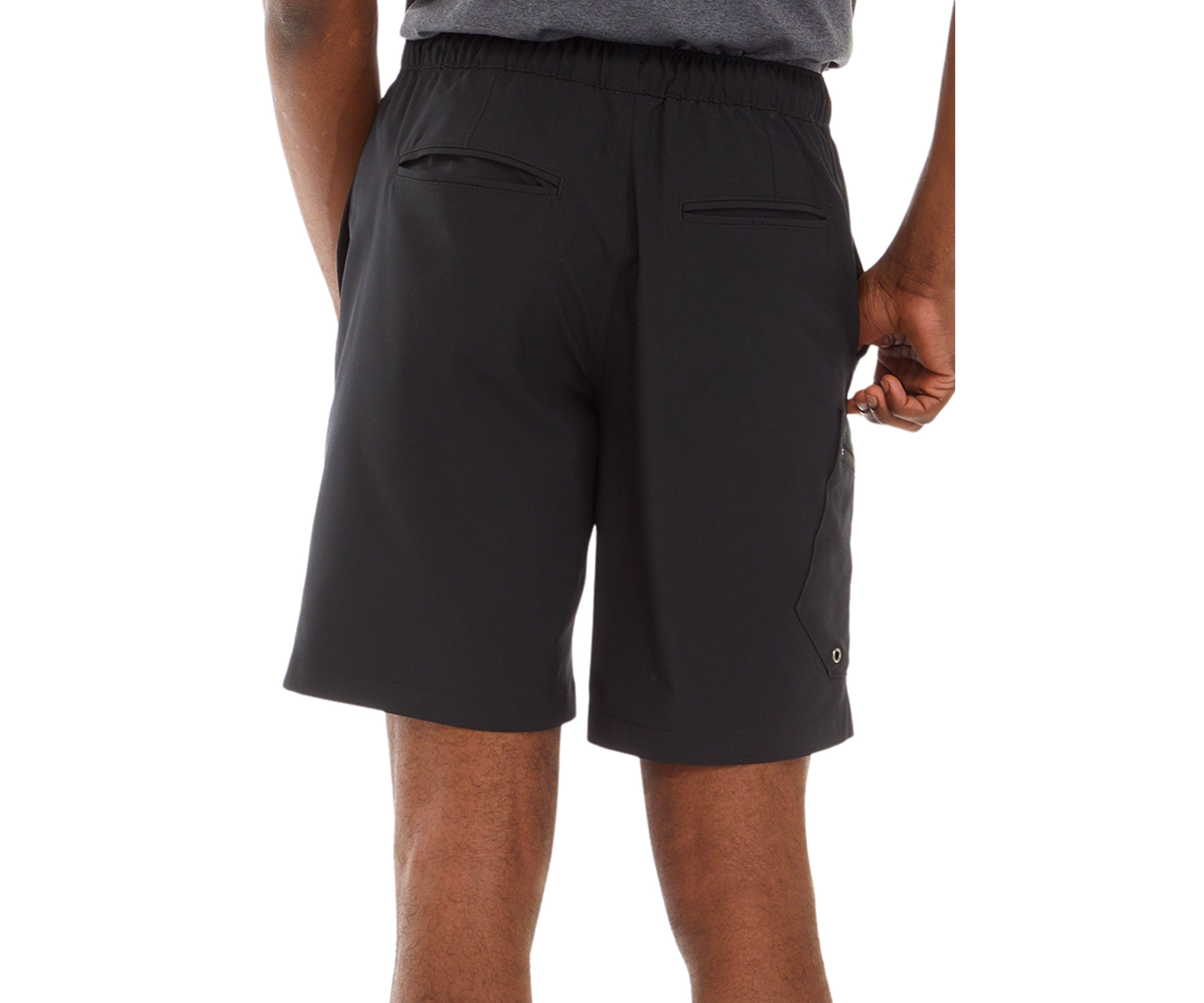 Mens Drawstring Cargo Shorts