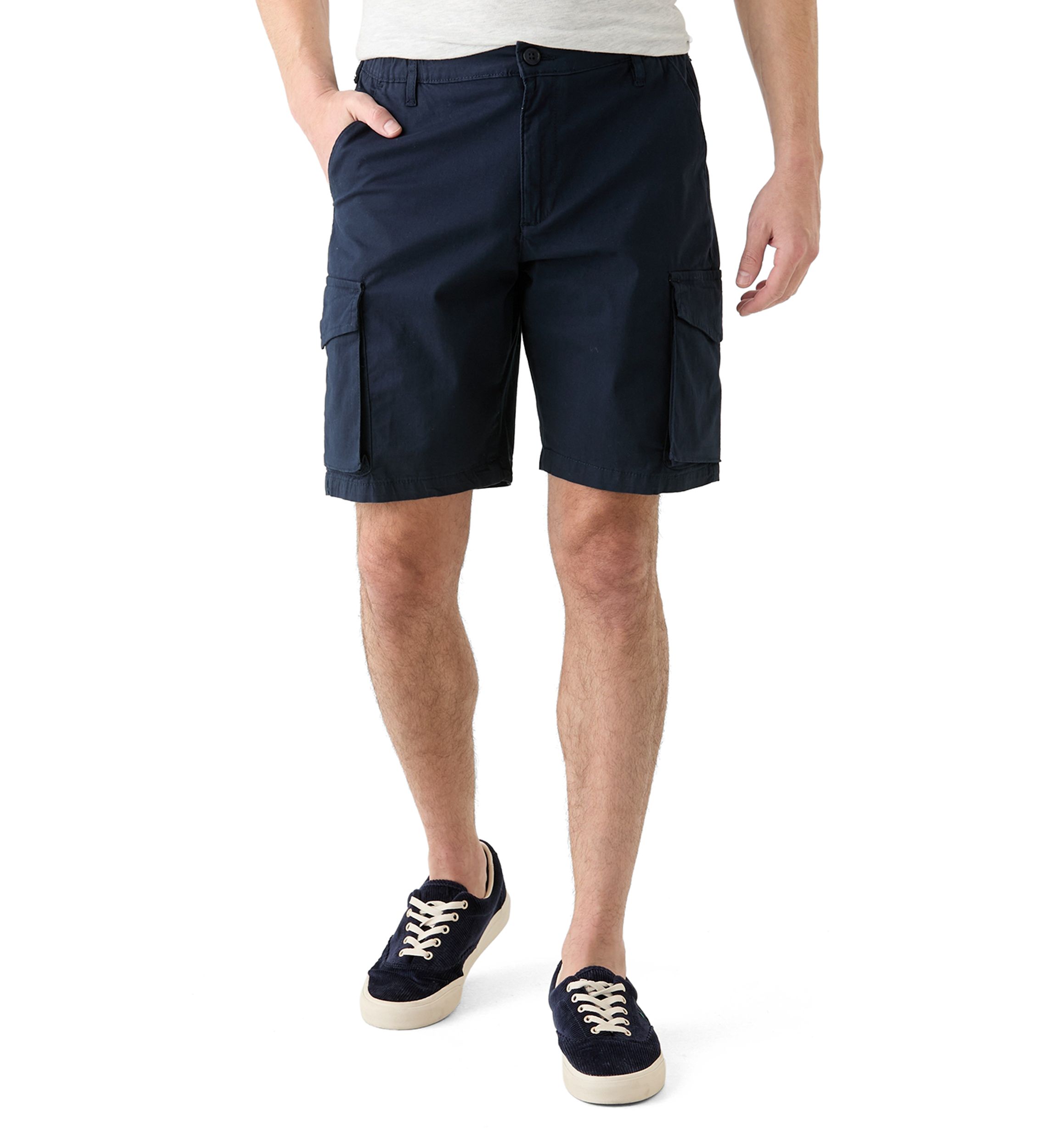 Mens Cotton Cargo Shorts