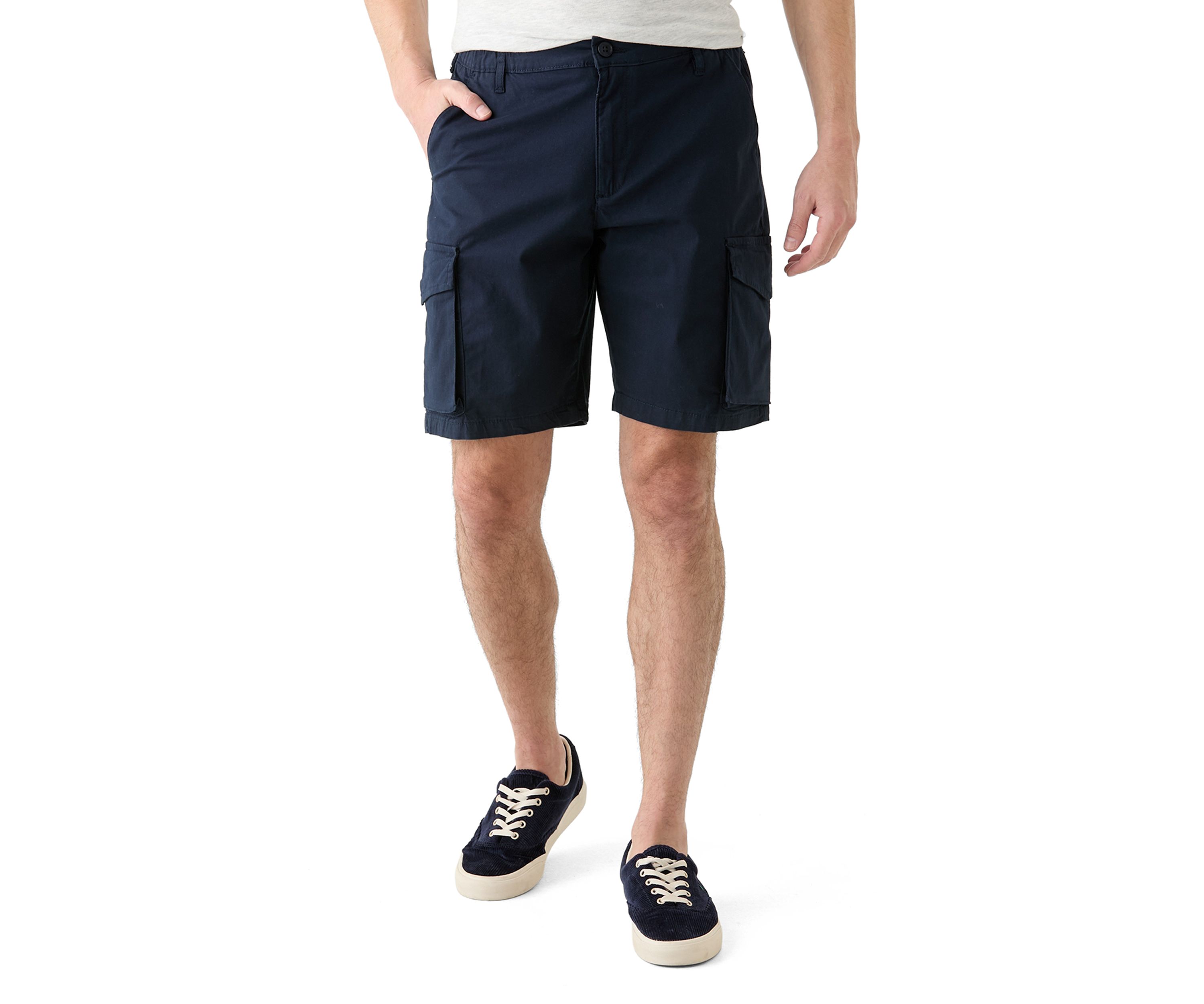 Mens Cotton Cargo Shorts