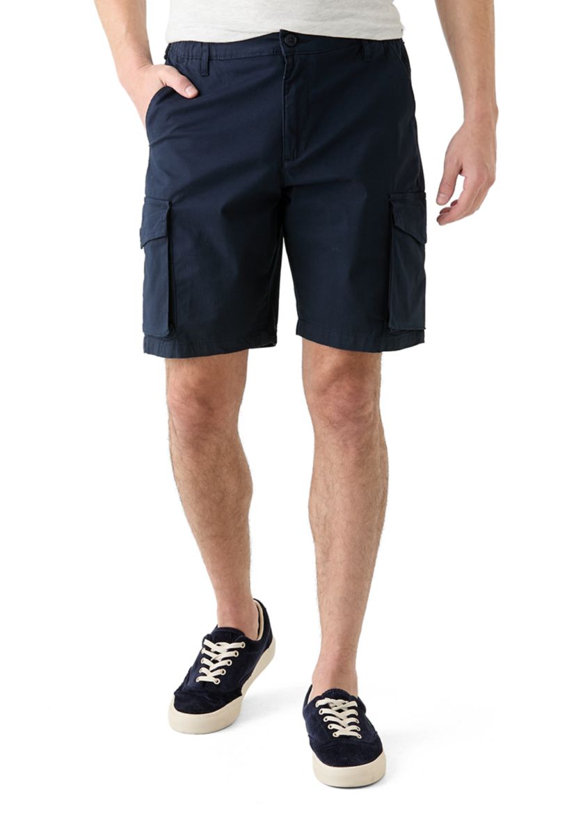 Mens Cotton Cargo Shorts