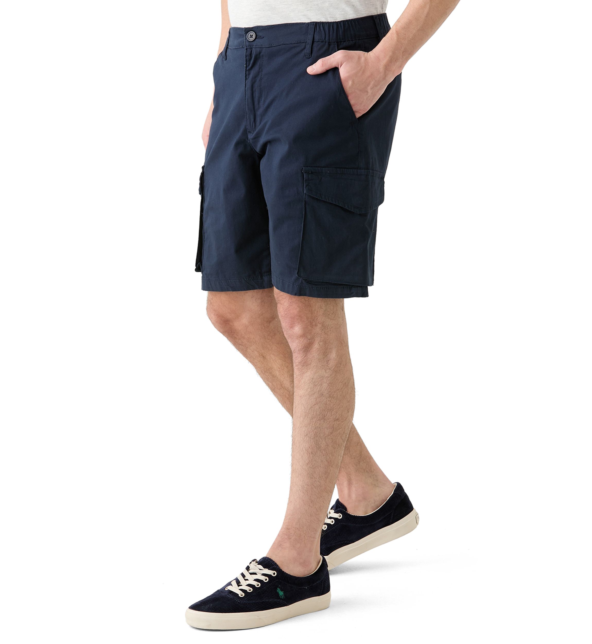 Mens Cotton Cargo Shorts
