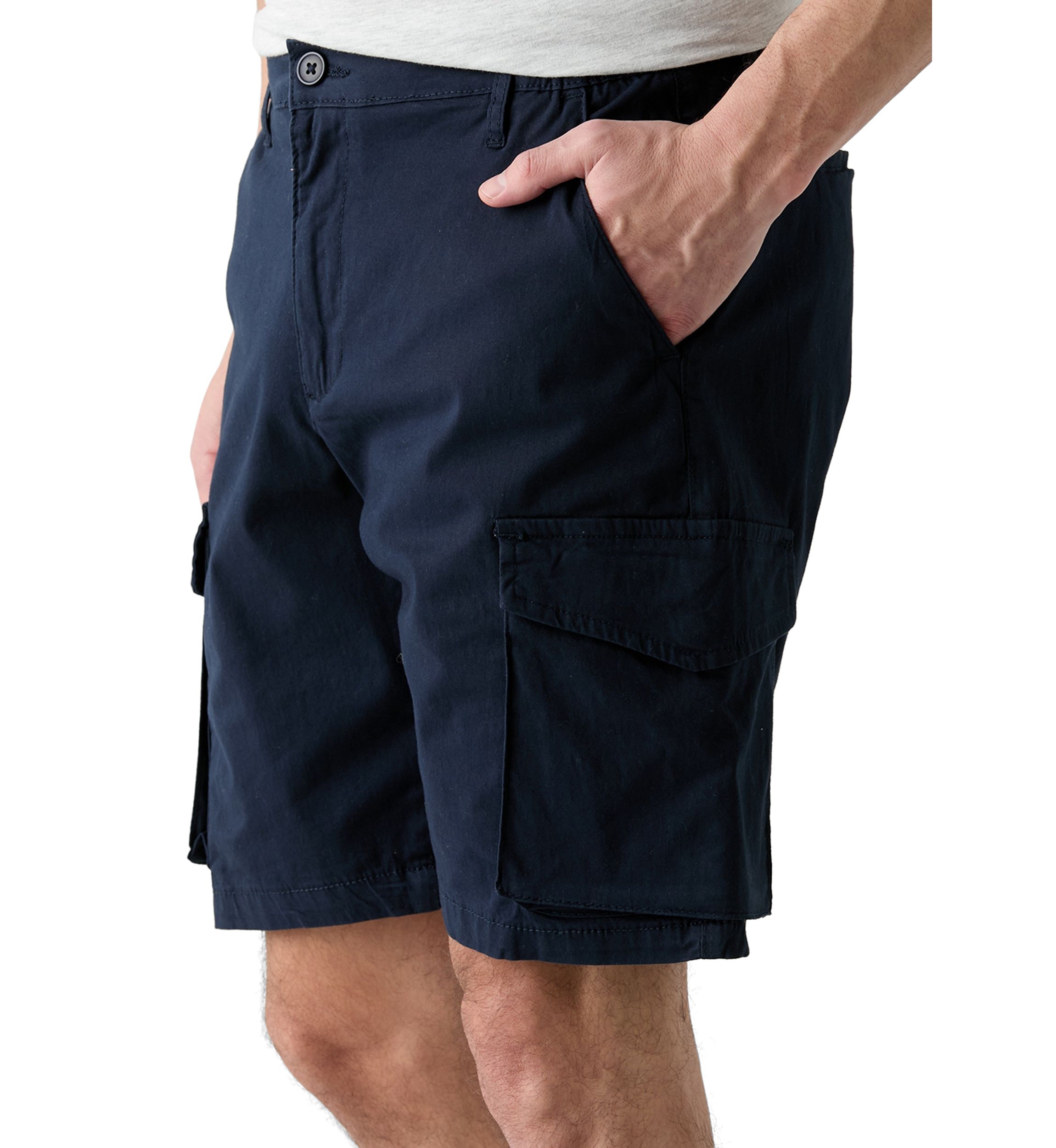 Mens Cotton Cargo Shorts