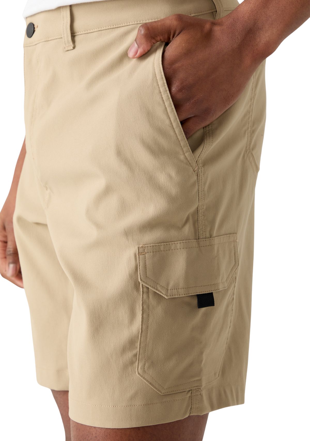 Mens New Fabric Cargo Shorts