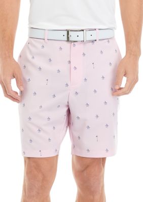 Original Penguin Men's Printed Shorts, Pink, 42