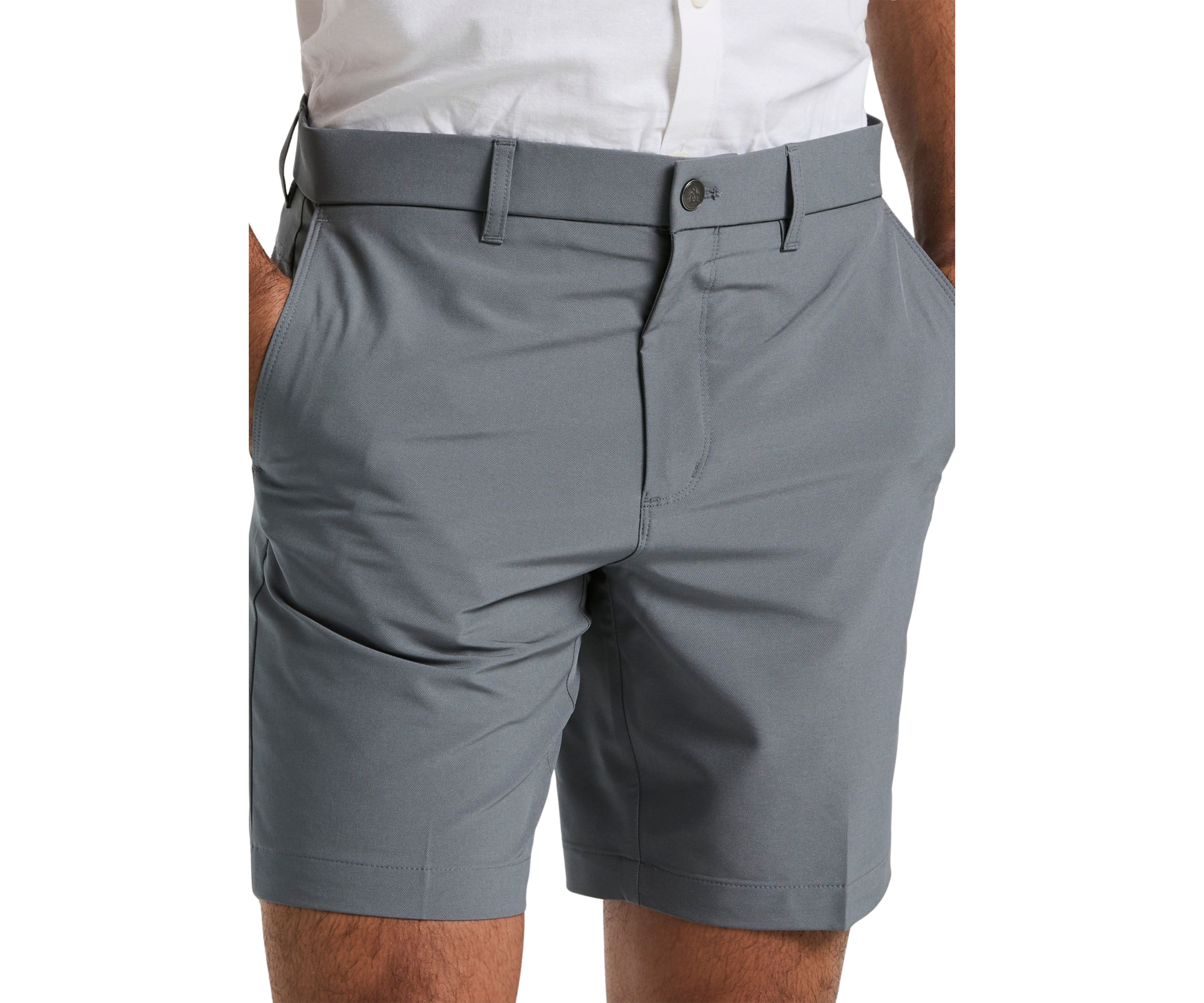 Technical Flat Front 8" Golf Shorts