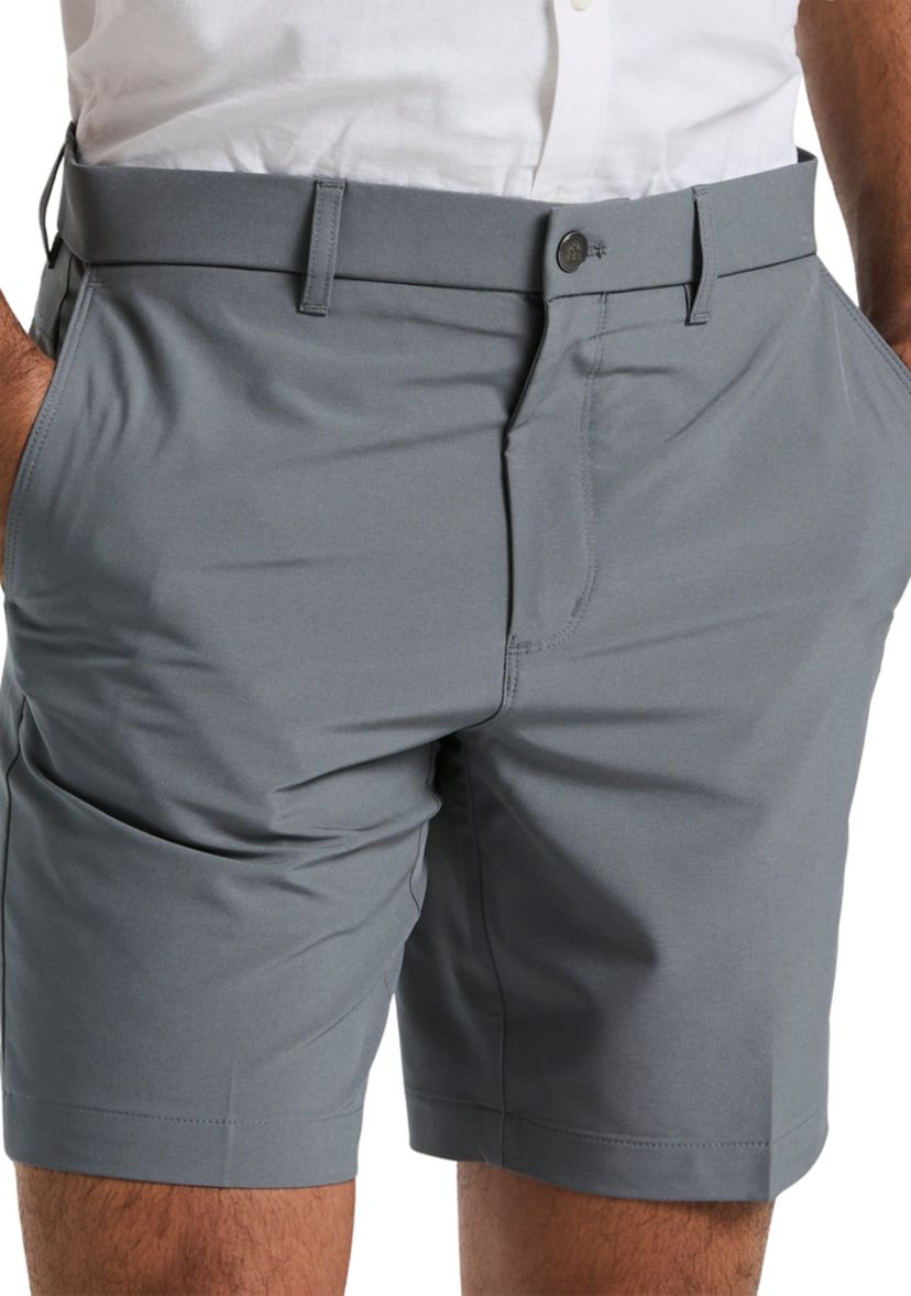 Technical Flat Front 8" Golf Shorts