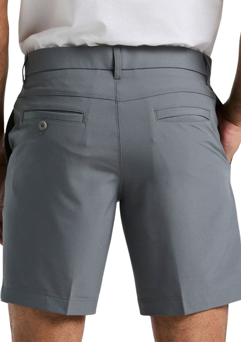 Technical Flat Front 8" Golf Shorts