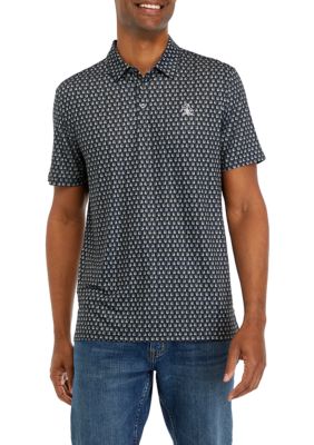 Original Penguin Men's Short Sleeve Printed Polo Shirt