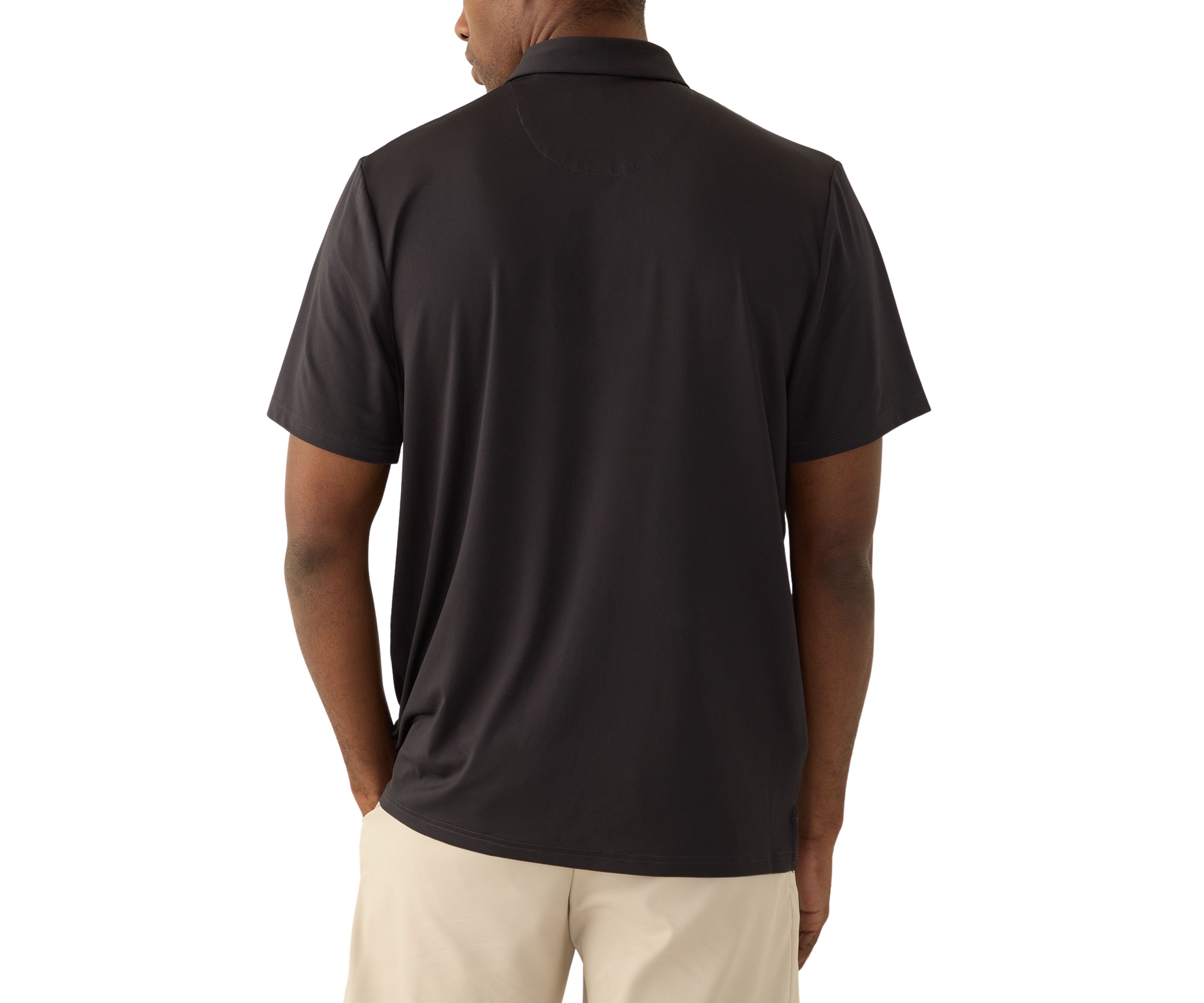 Mens Stripe Polo Shirt