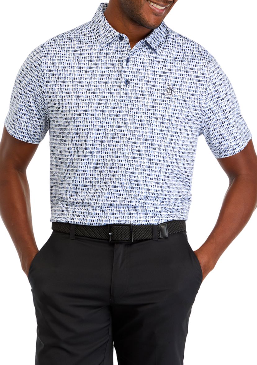 Mens Have a Beer Printed Polo Shirt