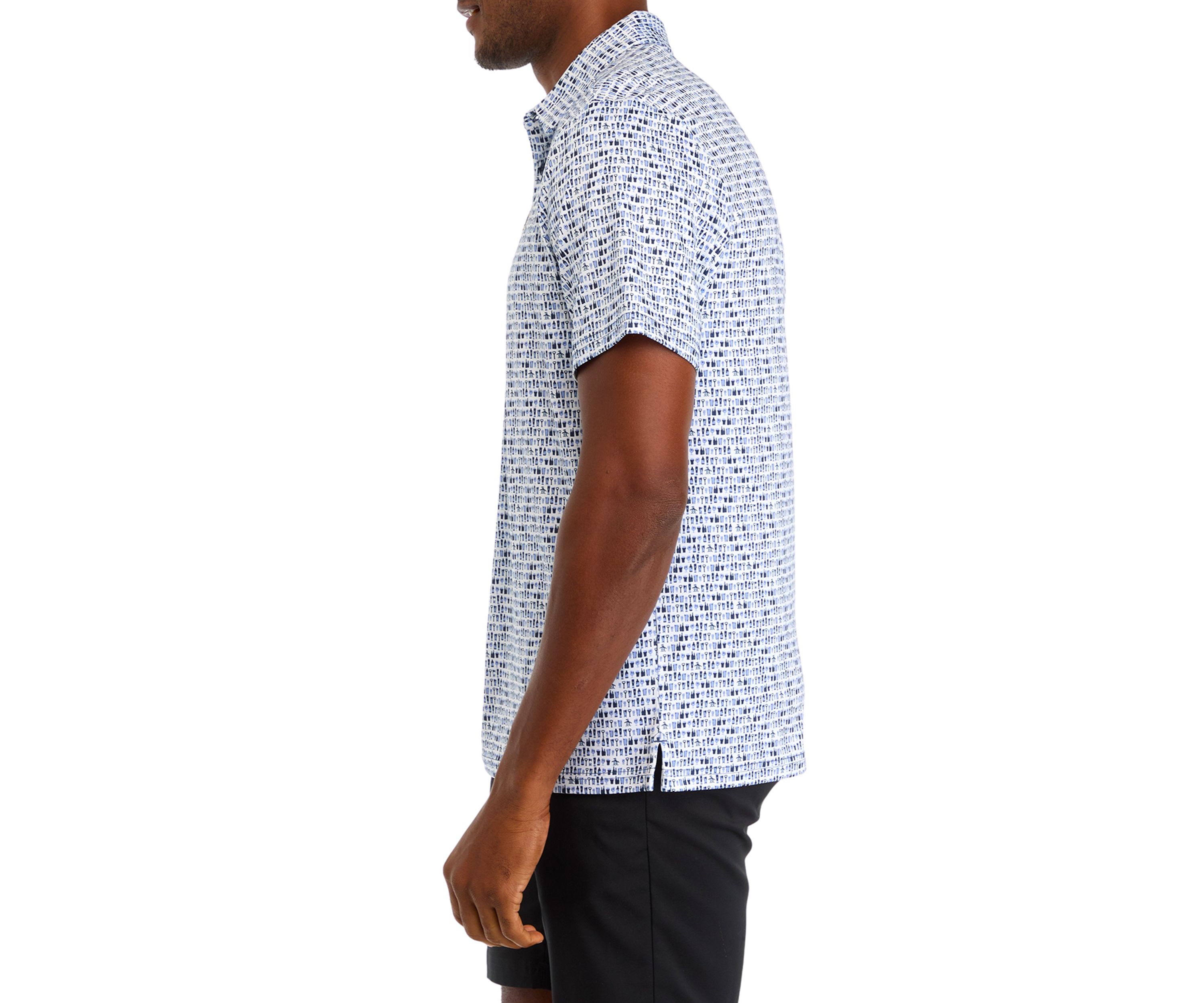 Mens Have a Beer Printed Polo Shirt