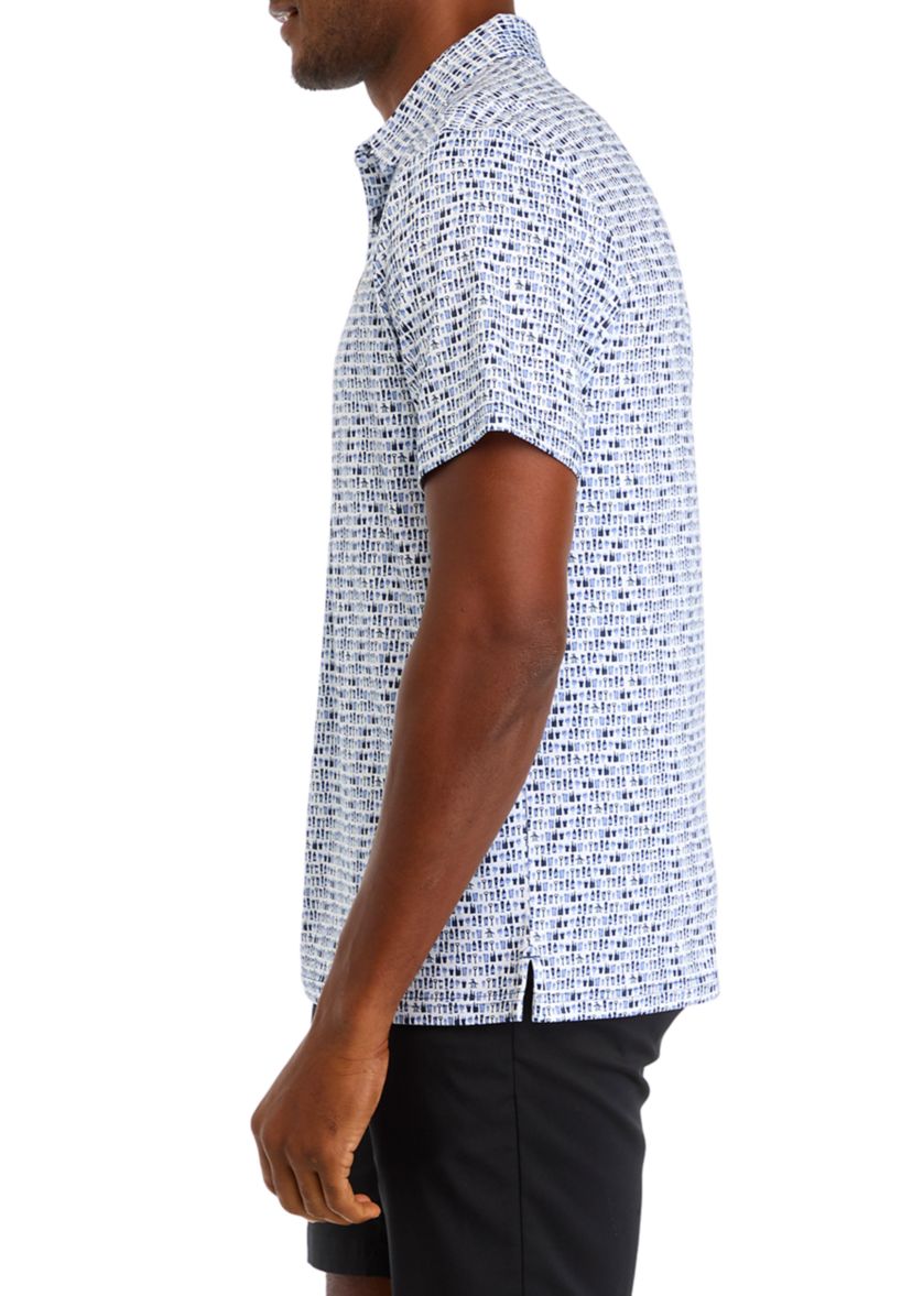 Mens Have a Beer Printed Polo Shirt