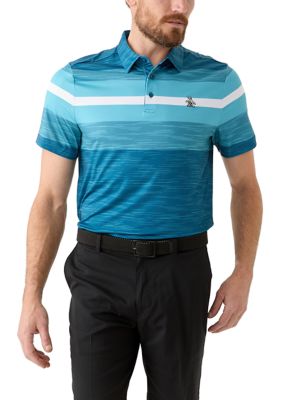 Original Penguin Men's Marl Stripe Polo Shirt, XL