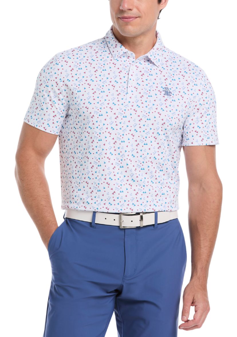Mens 19th Hole Sake-Tini Golf Polo Shirt 