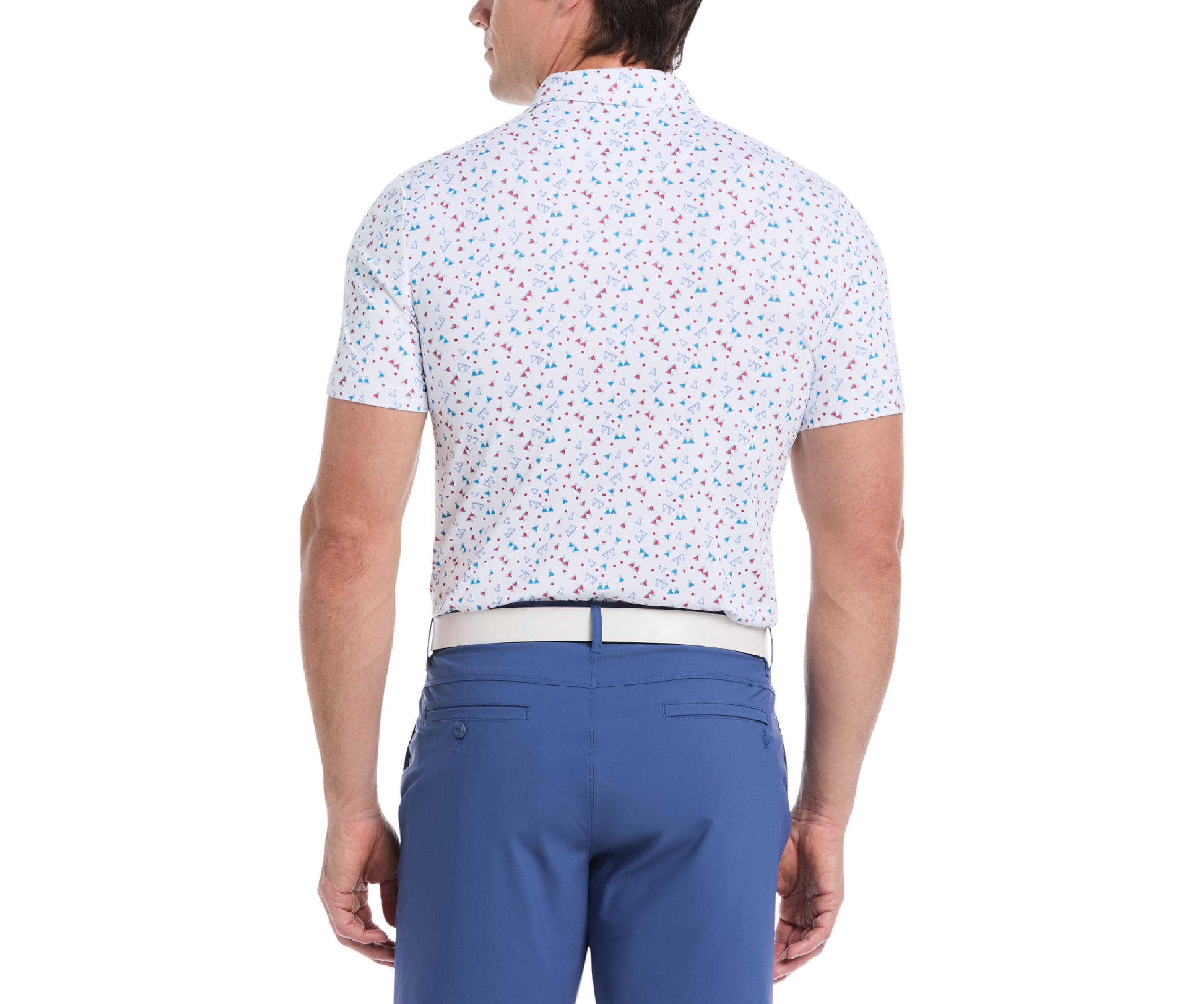 Mens 19th Hole Sake-Tini Golf Polo Shirt 