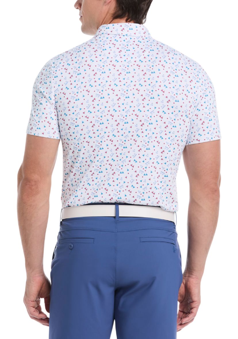 Mens 19th Hole Sake-Tini Golf Polo Shirt 
