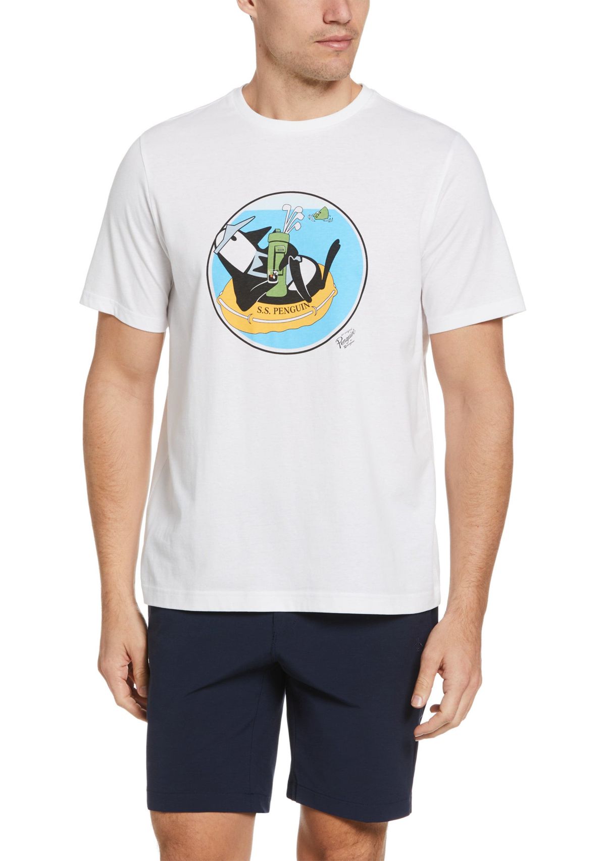 Shipwreck Pete Print Golf T-Shirt 