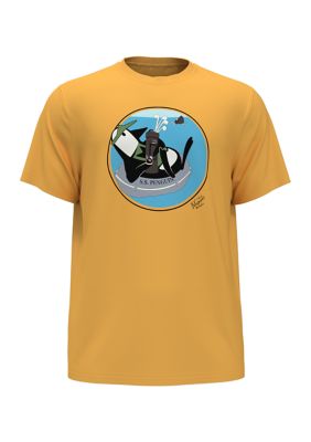 Original Penguin Men's Shipwreck Pete Print Golf T-Shirt, XL