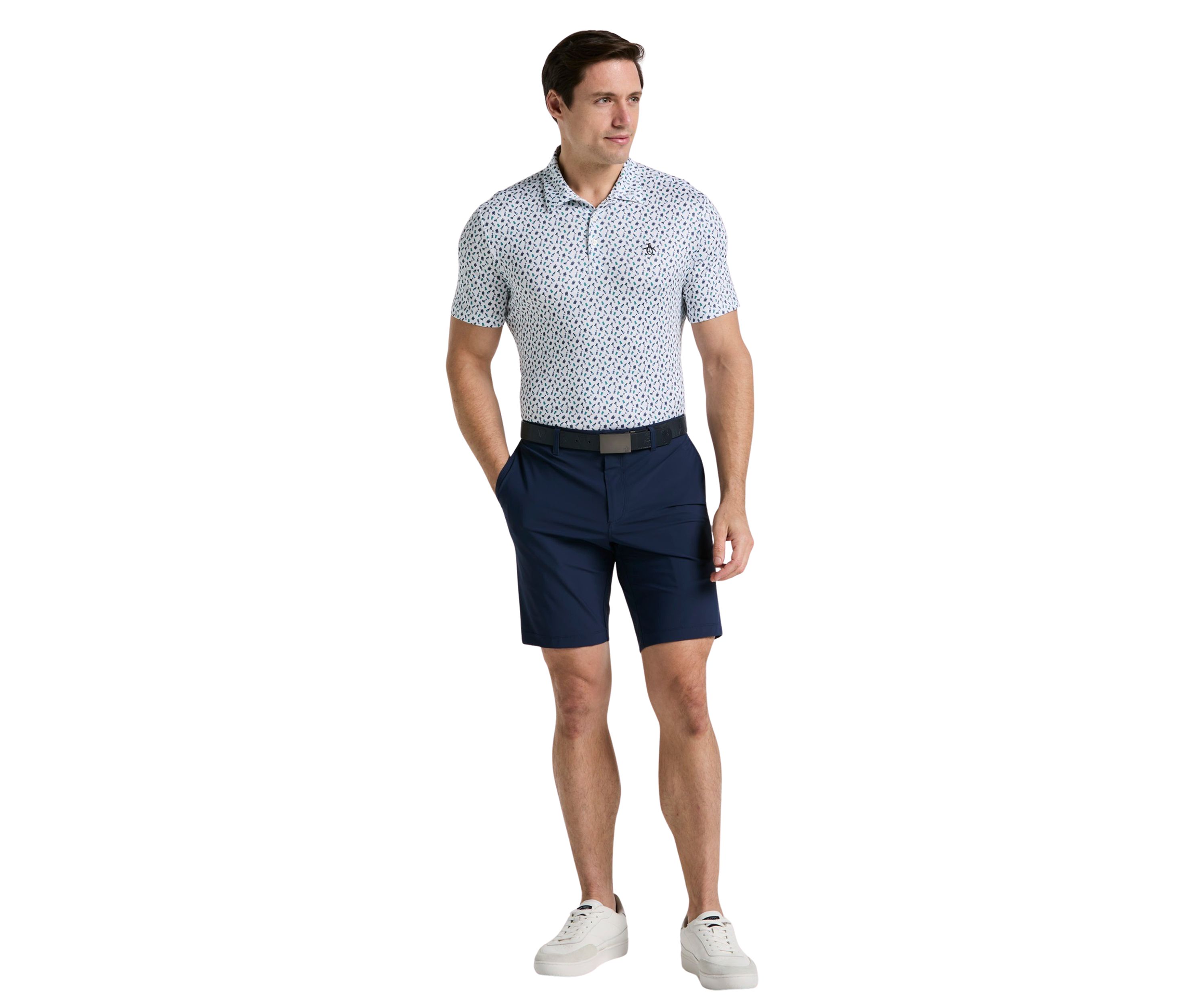 Augusta Menu Print Golf Polo Shirt 