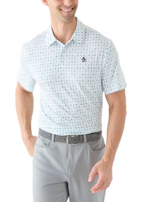 Original Penguin Men's 19th Hole Polo Shirt, White, 2XL