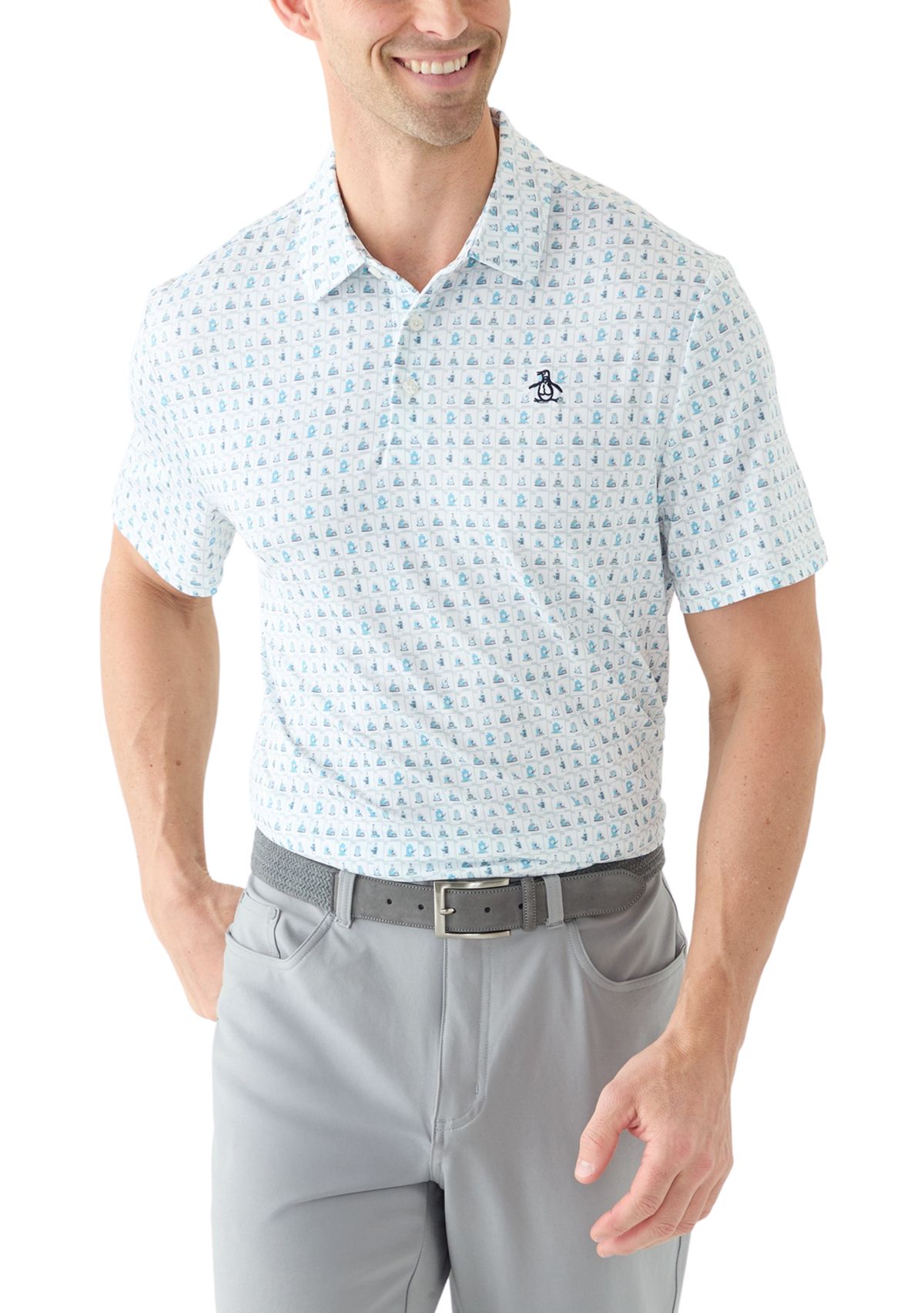 Mens 19th Hole Polo Shirt 