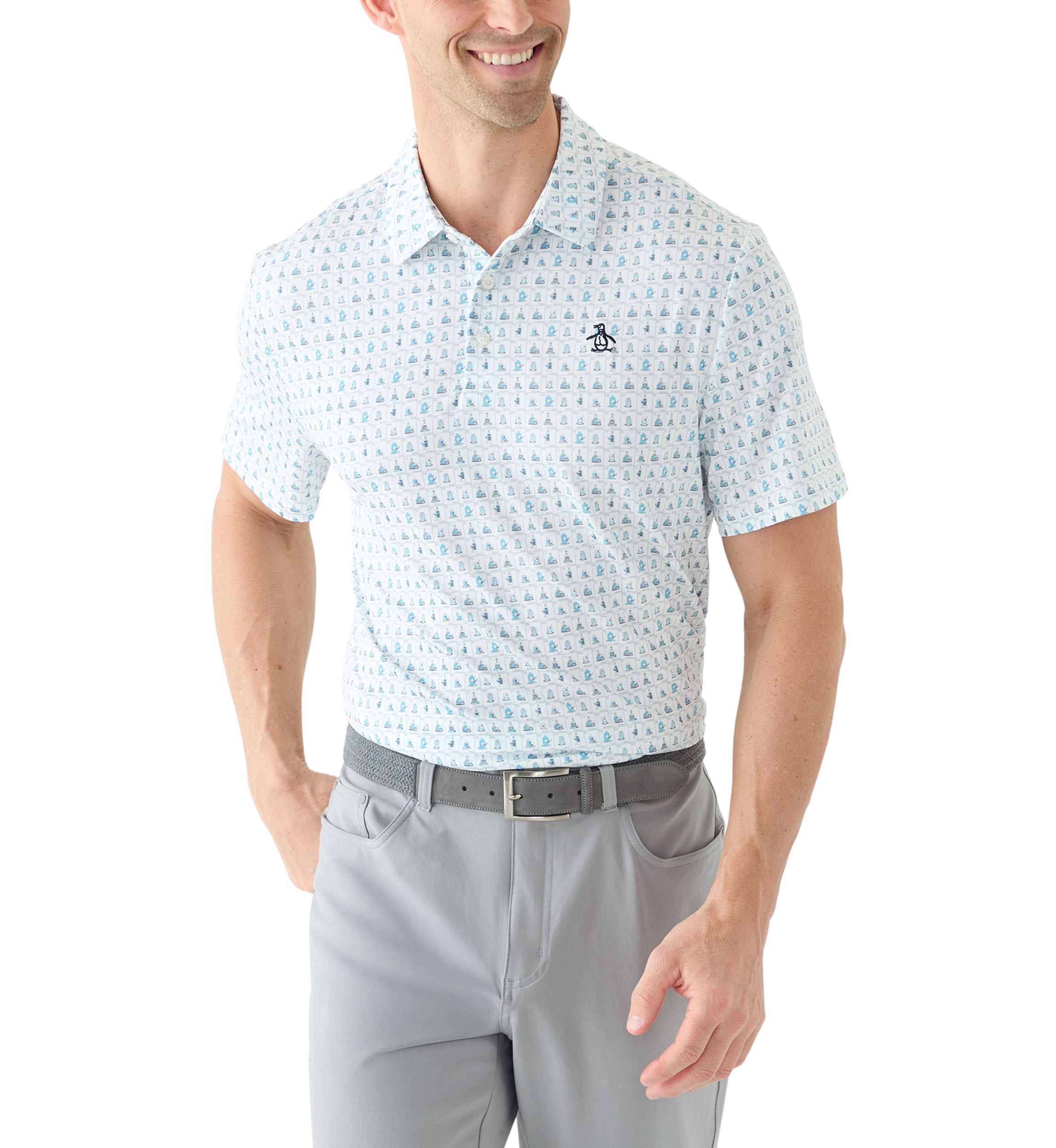 Mens 19th Hole Polo Shirt 