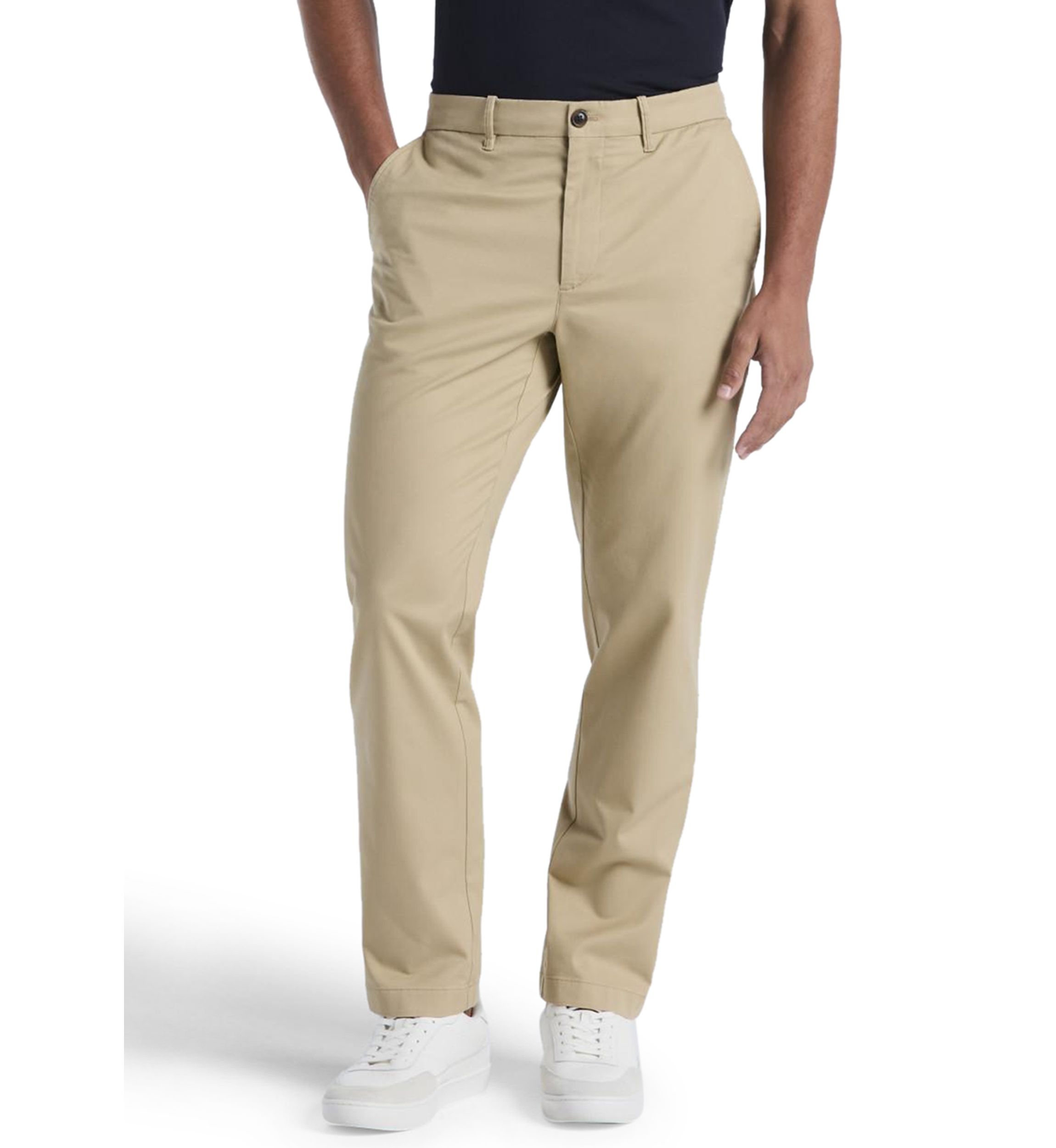 Mens Straight Fit Chino Pants