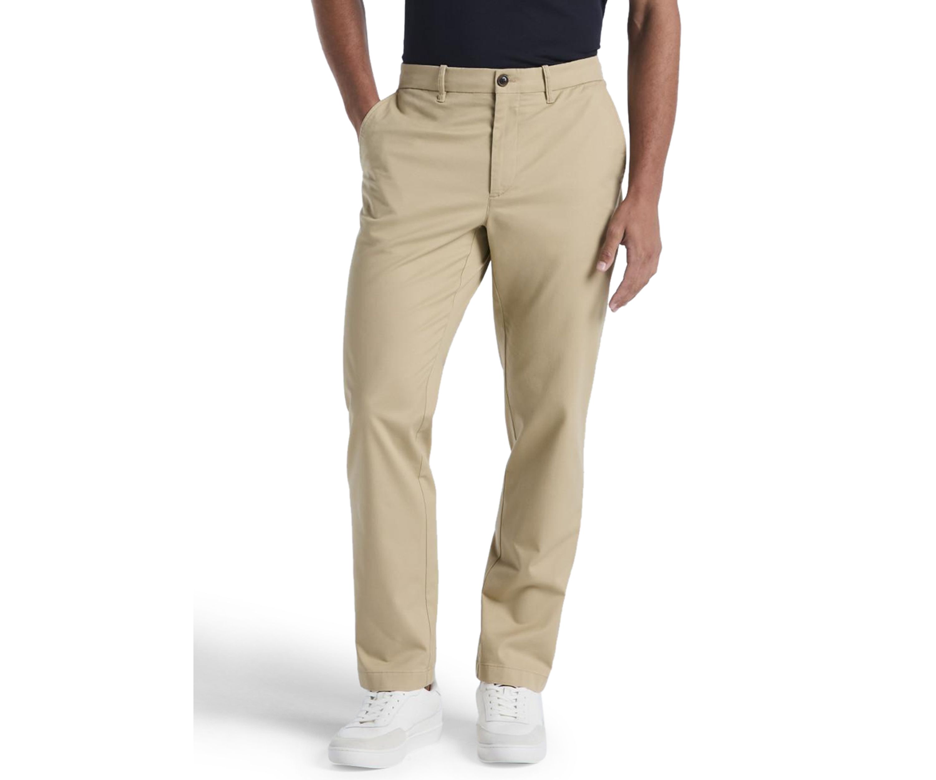 Mens Straight Fit Chino Pants