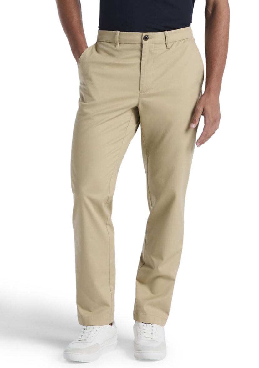 Mens Straight Fit Chino Pants