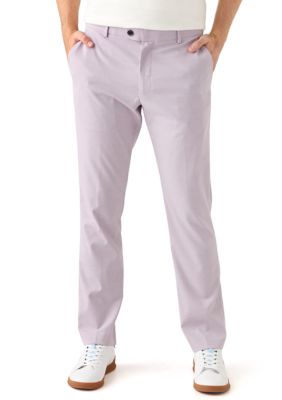 Original Penguin Men's Slim Fit Heathered Oxford Pants, 36 x 32