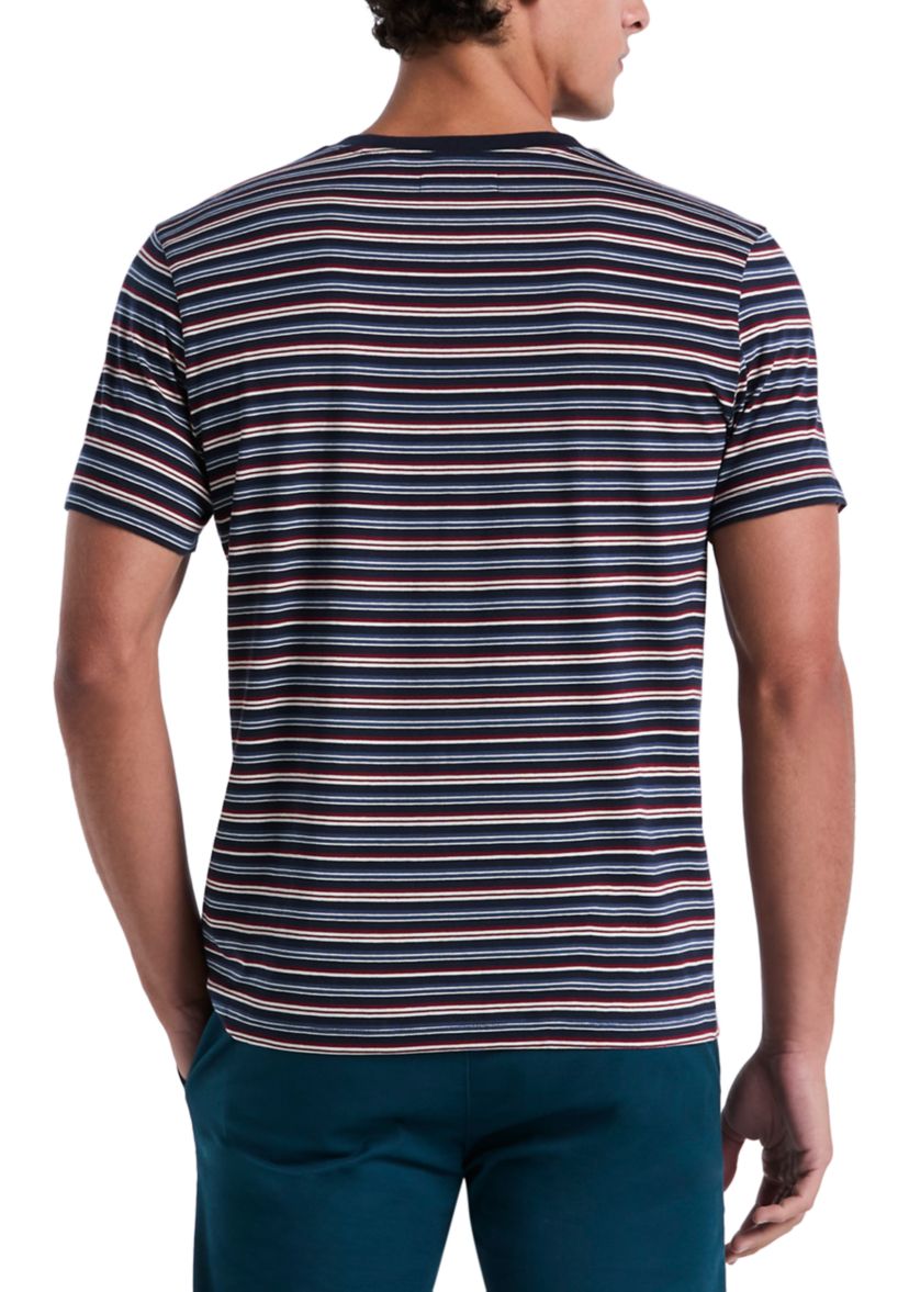Mens Short Sleeve Striped T-Shirt
