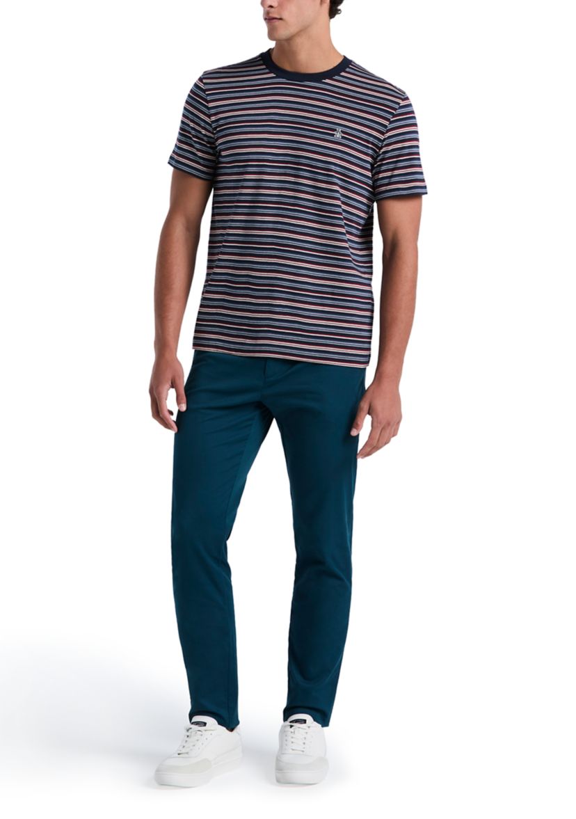 Mens Short Sleeve Striped T-Shirt