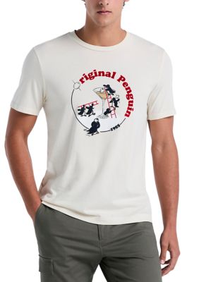 Original Penguin Men's Flocked Martini Graphic T-Shirt