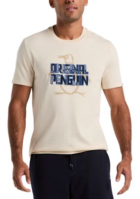 Original Penguin Men's Short Sleeve Logo Graphic T-Shirt