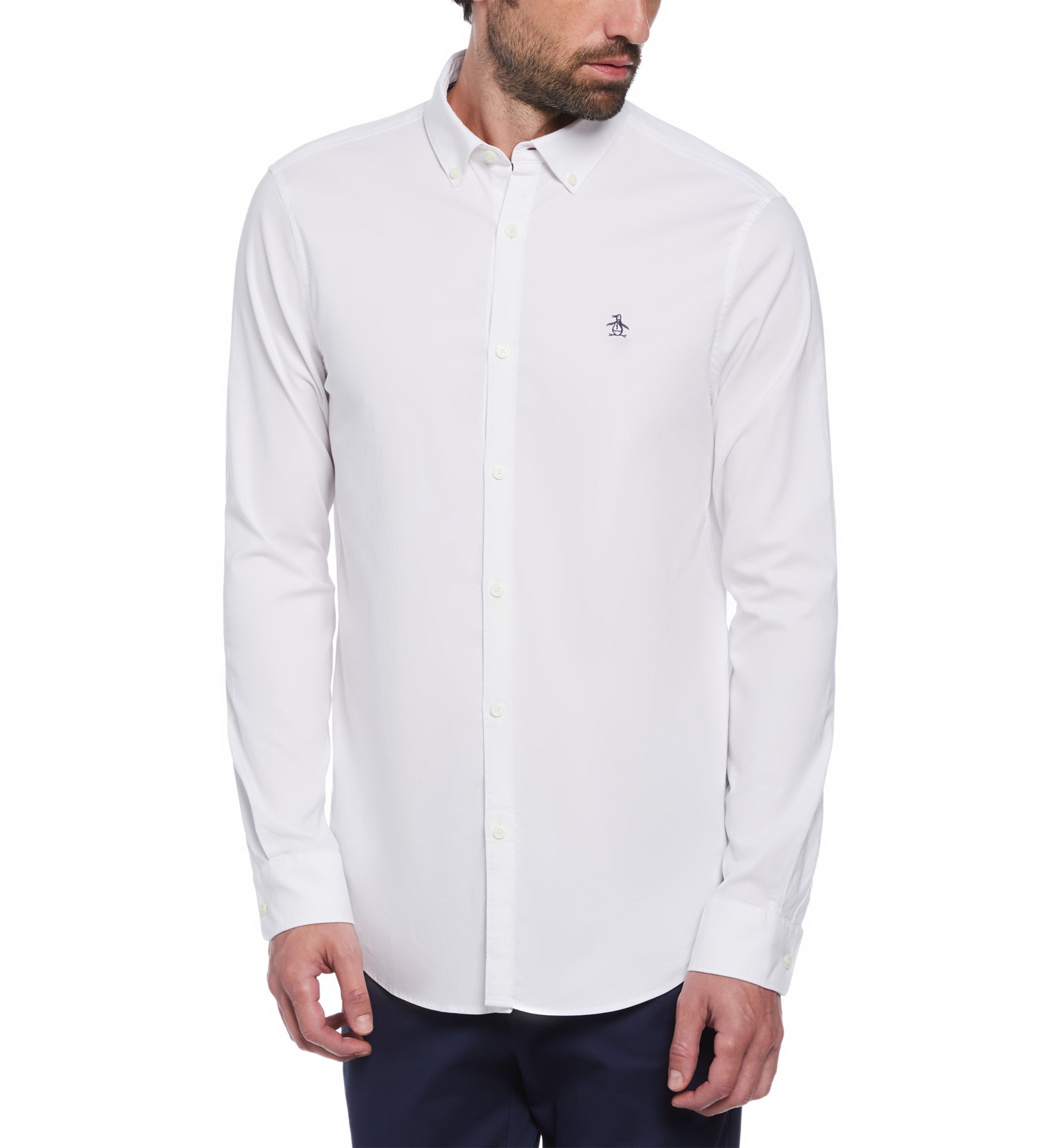 Mens EcoVero™ Oxford Long Sleeve Shirt