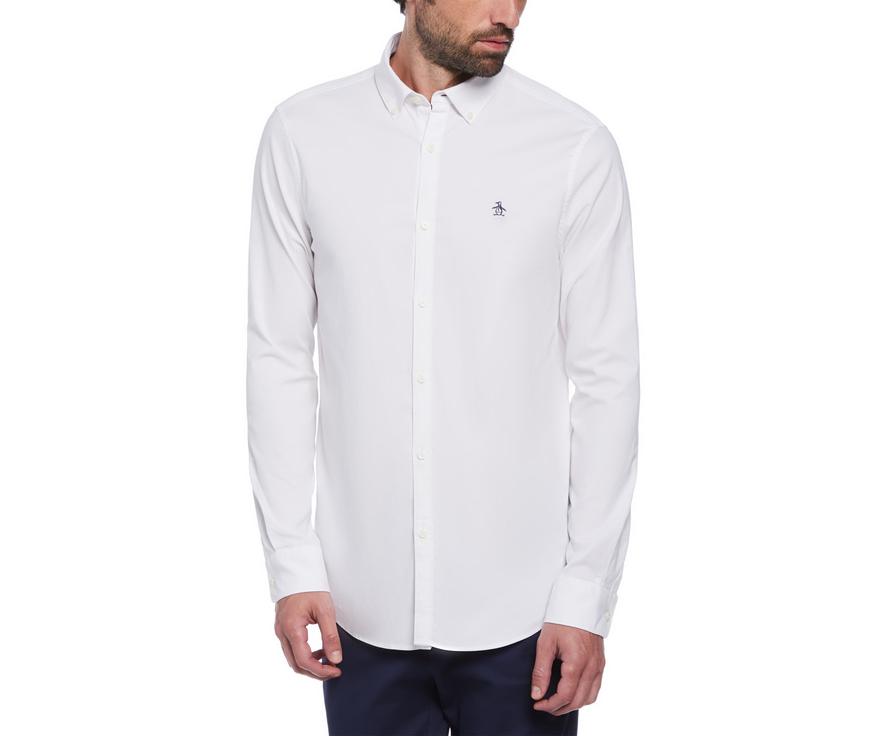 Mens EcoVero™ Oxford Long Sleeve Shirt