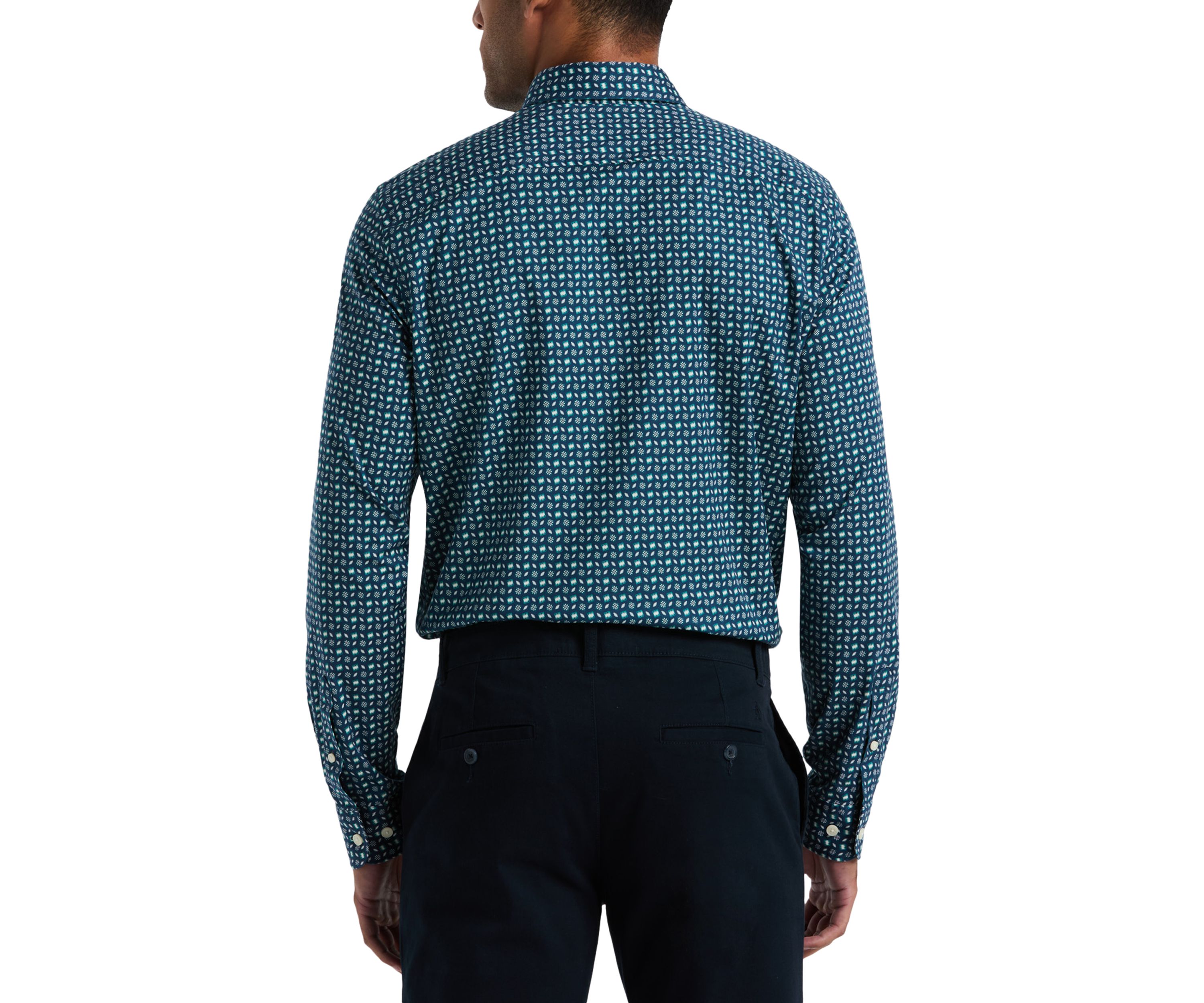 Mens Games All Over Print Long Sleeve Shirt