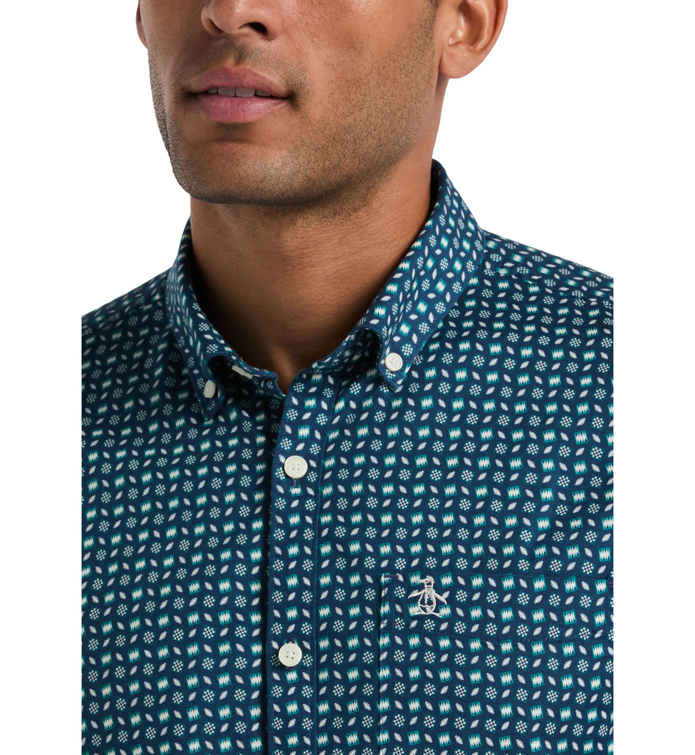 Mens Games All Over Print Long Sleeve Shirt