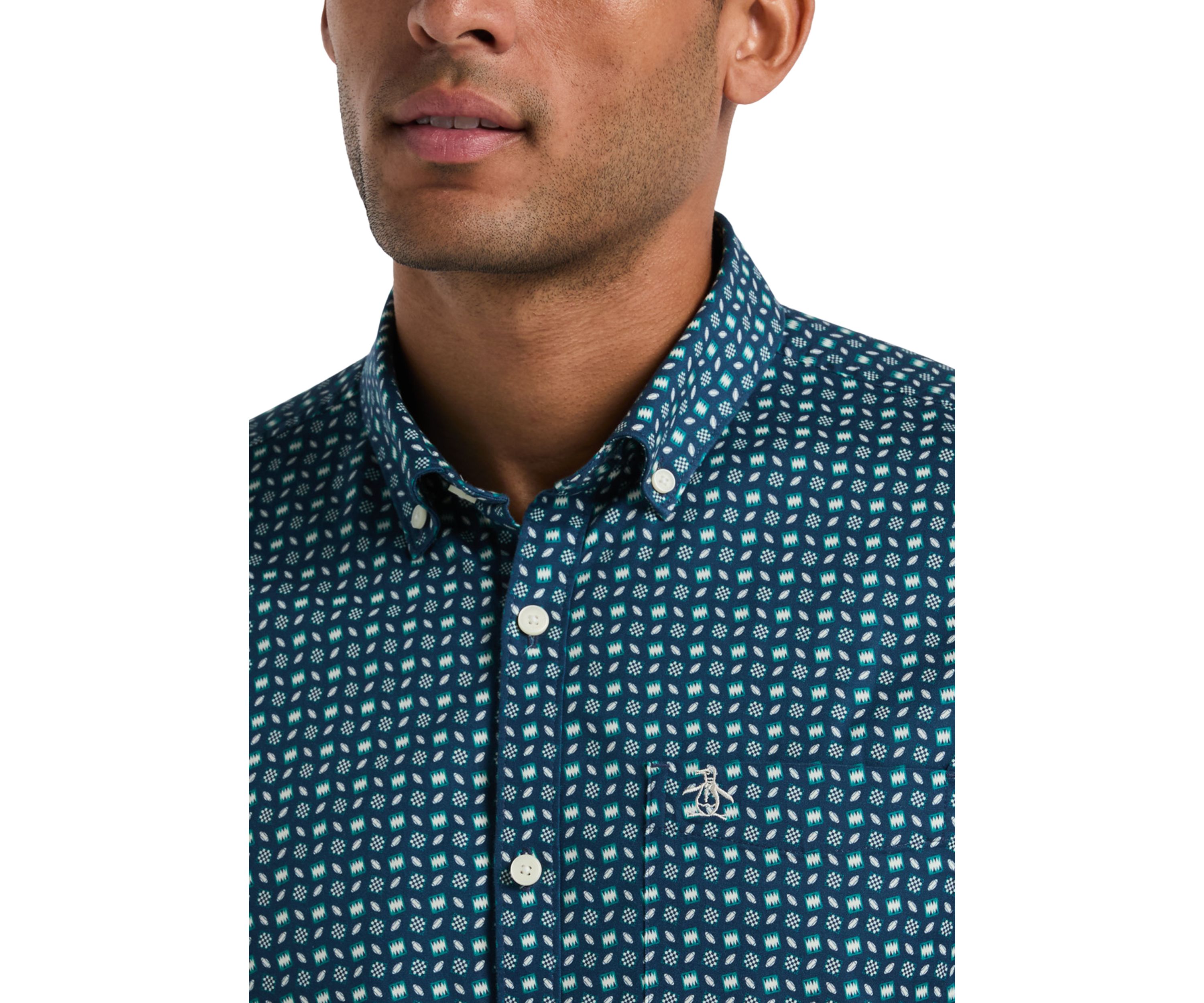 Mens Games All Over Print Long Sleeve Shirt