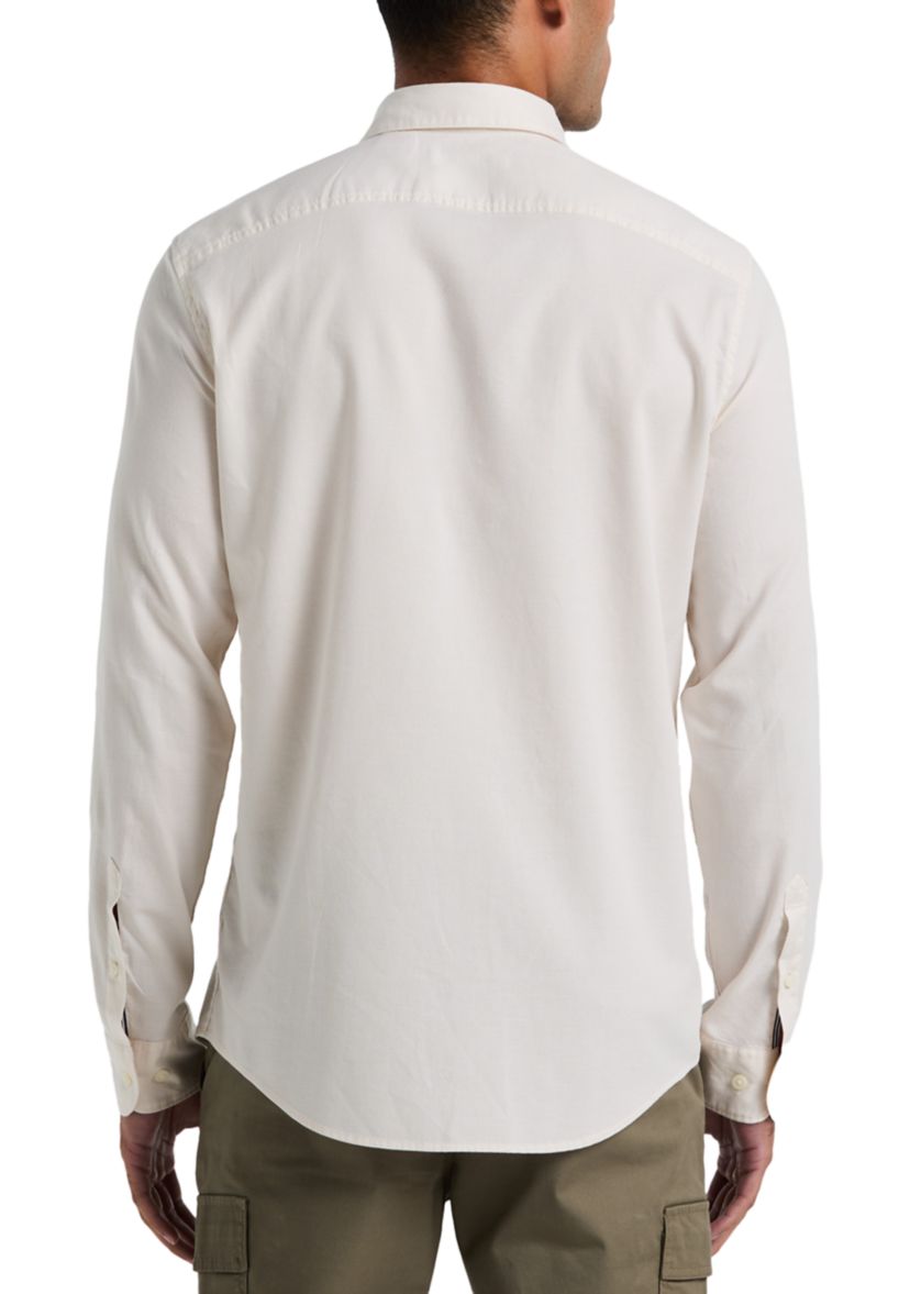 Cotton Dobby Print Long Sleeve Shirt